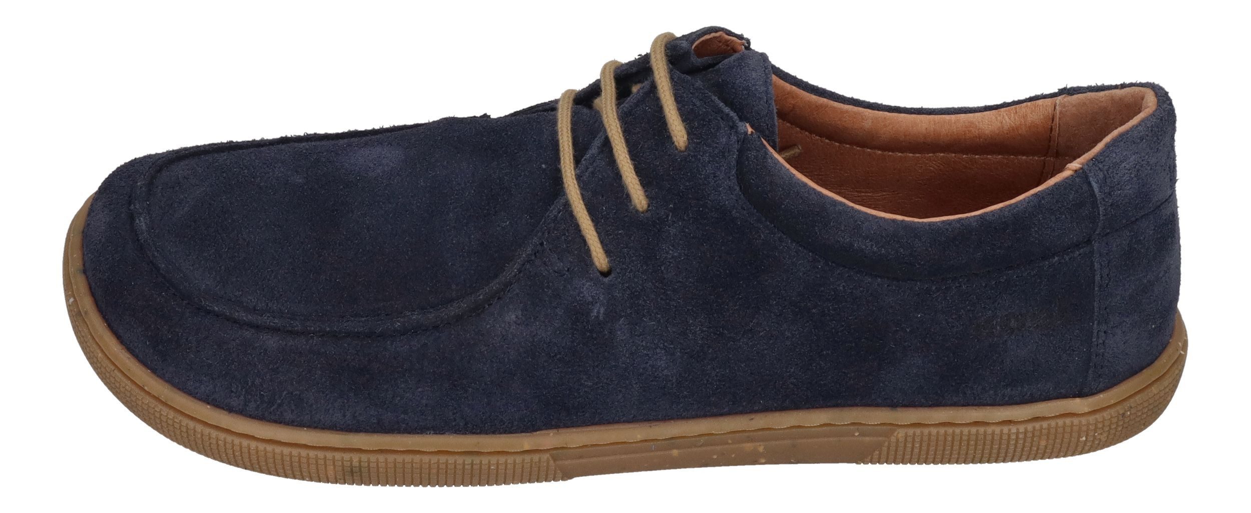 KOEL Fago Suede Barfußschuh Navy