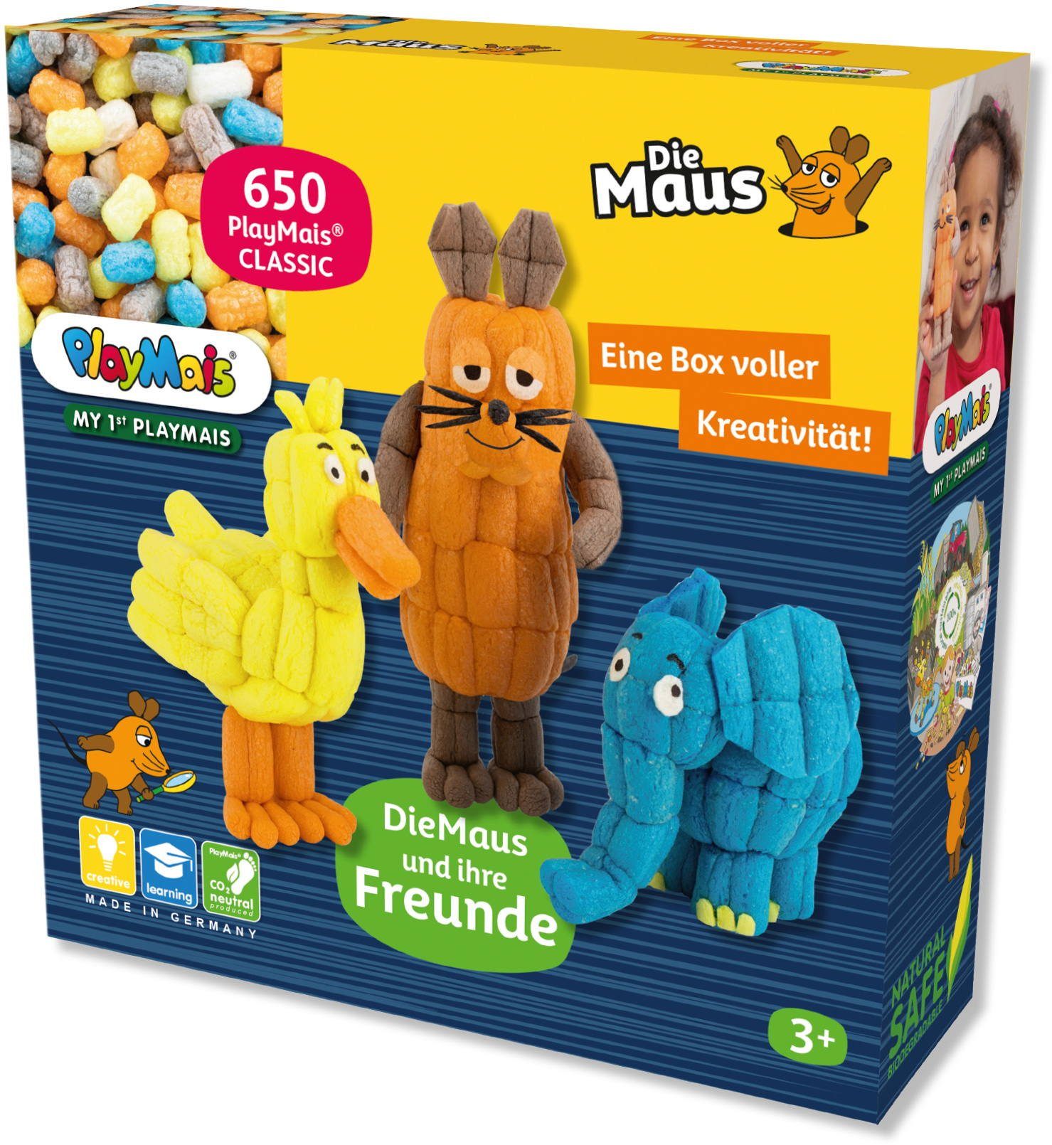 PlayMais Kreativset Bastel Kreativität My 1st 'Die Maus' ab 3 Jahren 160879