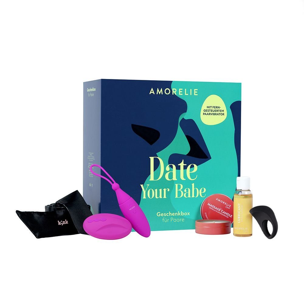 AMORELIE Erotik-Toy-Set Date Your Babe für Geschenkbox - Paare, 1-tlg