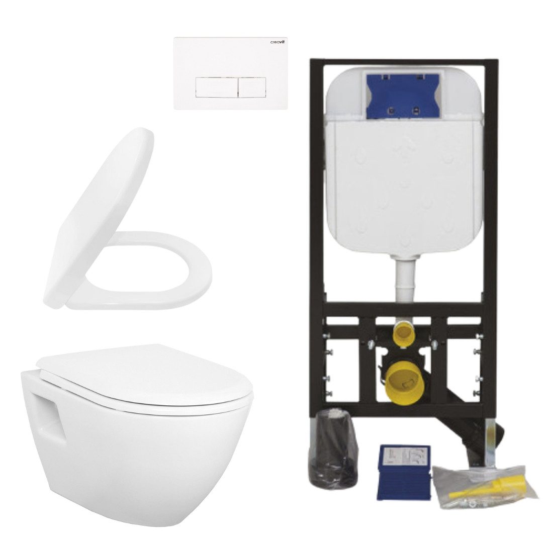Tiefspül-WC CRV-TP325-0000-SET