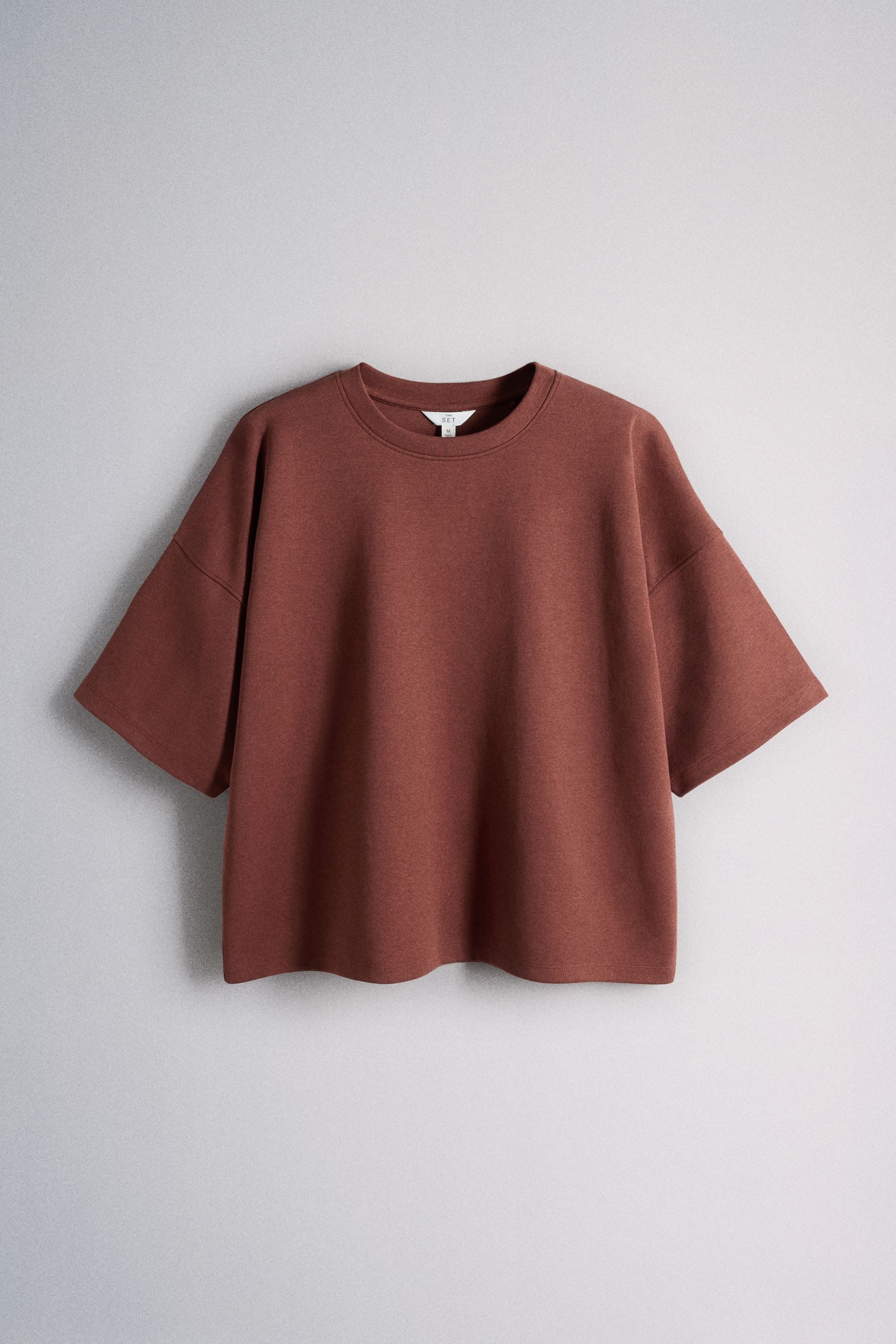 The Set Sweatanzug The Set Premium-T-Shirt + Jogginghose im Set (2-tlg) günstig online kaufen