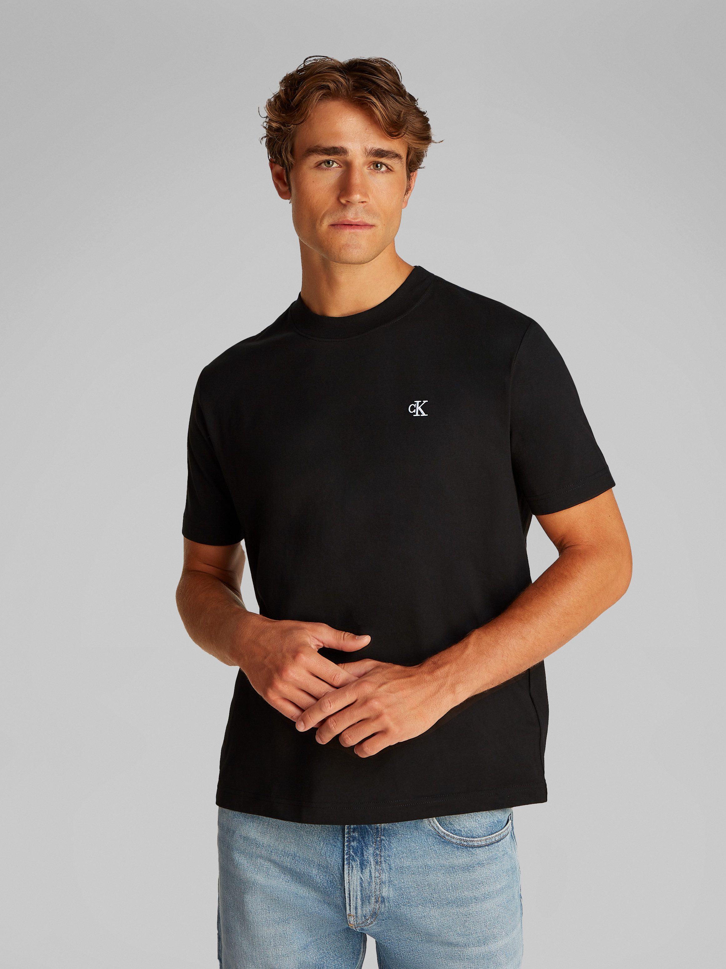 Calvin Klein Jeans T-Shirt SERIF FONT günstig online kaufen