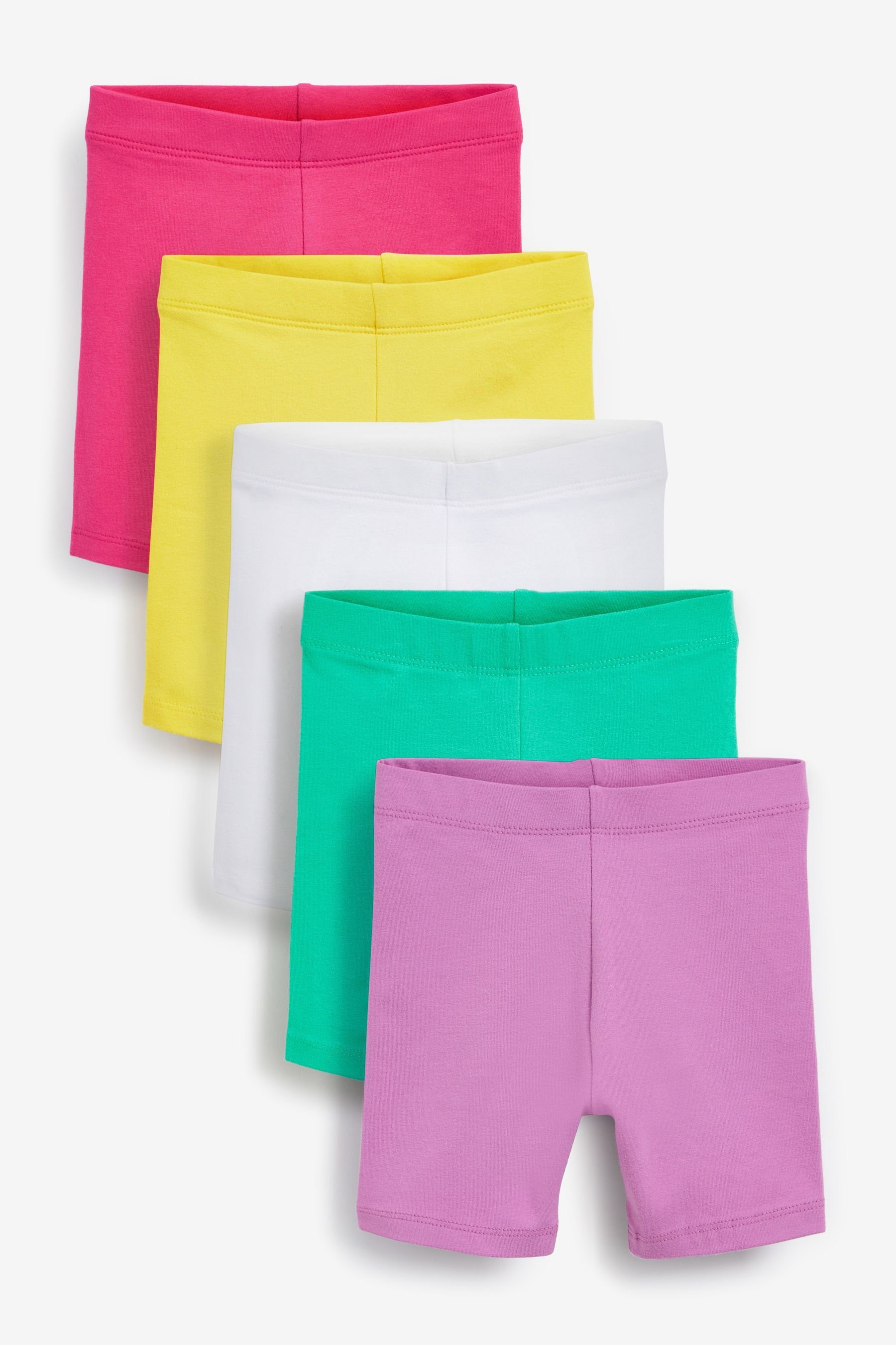 Next Sweatshorts 5er-Pack Shorts aus Baumwolle (5-tlg) Bright