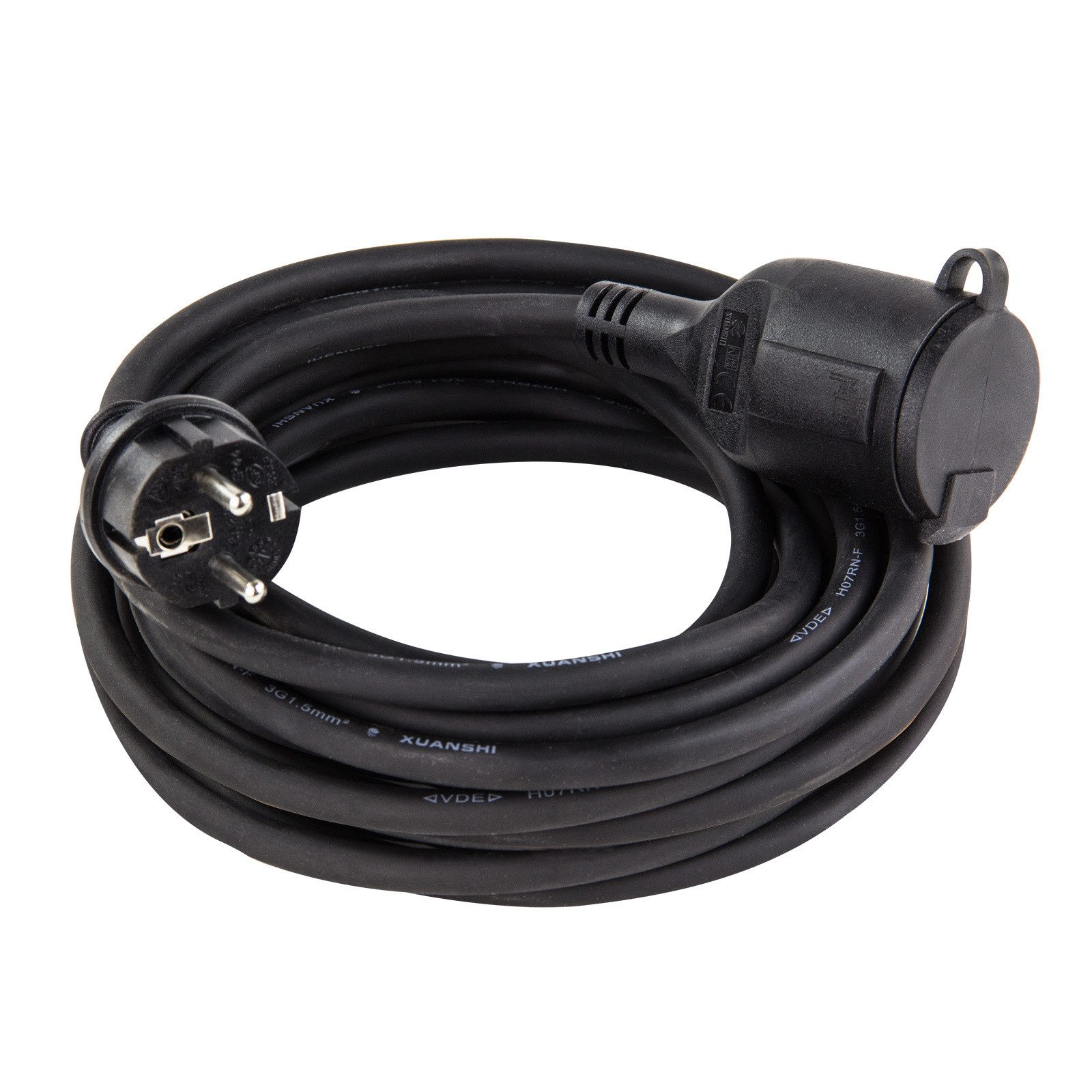 DEMA 15m Verlängerungskabel H07RN-F 3x1,5mm² Verlängerungskabel