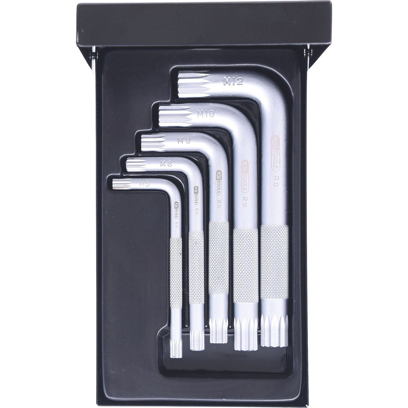 Thumbnail - KS Tools Winkelschlüssel KS TOOLS XZN-Winkelstiftschlüssel-Satz kurz 5tlg. - 151.4100