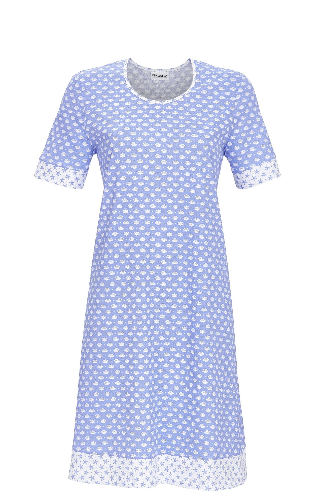 Ringella Nachthemd Sleepshirt mit Muscheldessin günstig online kaufen