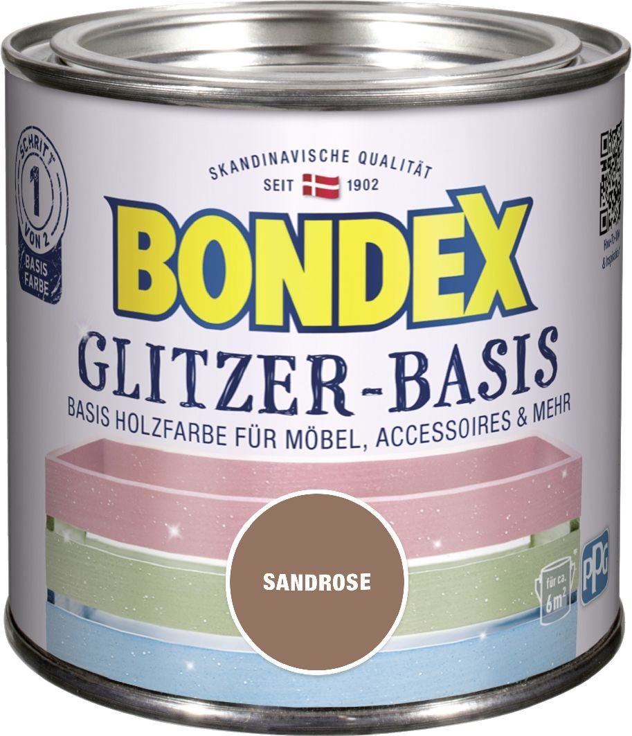 Bondex Holzschutzlasur Bondex Glitzer-Basis 500 ml basis sandrose