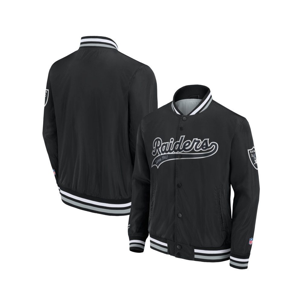 Las Vegas Raiders Bomberjacke Las Vegas Raiders Sateen Jacket 2022