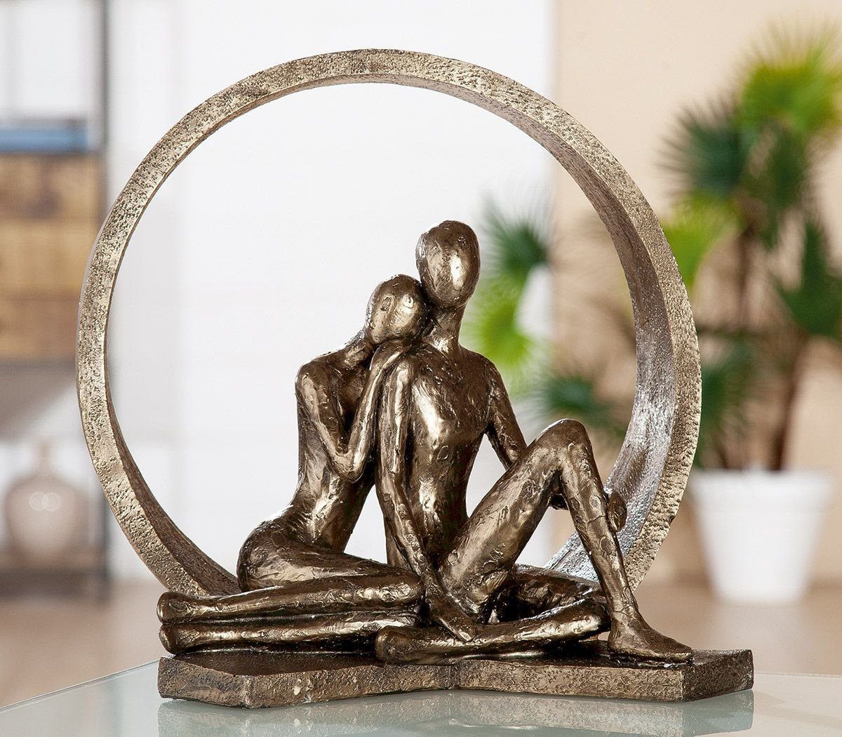 perfekte verliebte Geschenkidee für - Skulptur "Vertrautheit" Dekoobjekt Die Roma GILDE