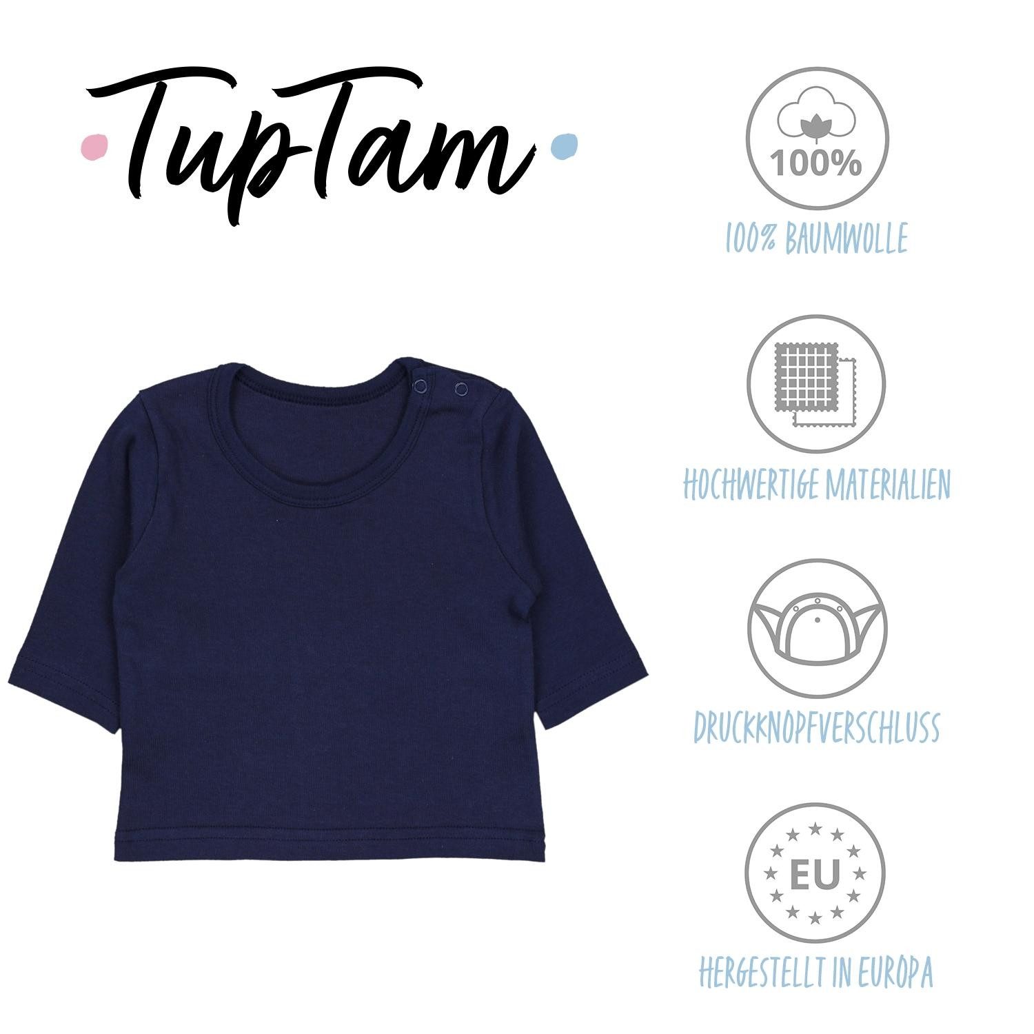TupTam Langarmshirt TupTam Baby Jungen Langarmshirt Gestreift 5er Set