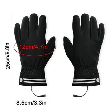 yozhiqu Fahrradhandschuhe Beheizte Handschuhe: Touchscreen, reflektierend, wind- und wasserdicht USB-beheizte Handschuhe–ideal zum Wandern,Skifahren und Spazierengehen
