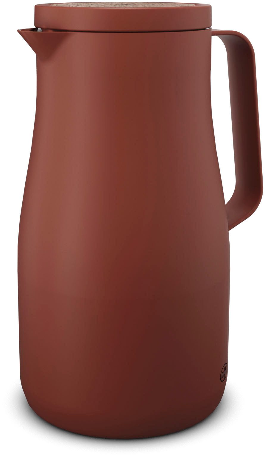 Alfi Isolierkanne STUDIO TEA, aus doppelwandigem Edelstahl, 1 l, (1-St), 12h heiß & 24h kalt, ergonomischer Griff, große Öffnung