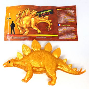 DeAgostini Sammelfigur DeAgostini Super Animals - Dinosaurs Edition - Sammelfigur Dino -, (Goldfarbig)