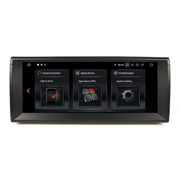 TAFFIO Für BMW E39 E53 M5 Range Rover 10" Touchscreen Android Autoradio GPS Einbau-Navigationsgerät