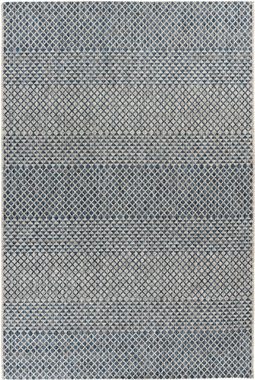 Teppich My Nordic 877, Obsession, rechteckig, Höhe: 0,5 mm, Flachgewebe, modernes kariertes Design, In- und Outdoor geeignet