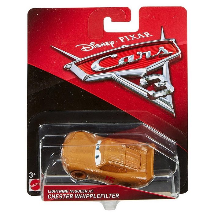 Mattel® Actionfigur DXV51 Cars 3 - Die-Cast-Fahrzeug Lightning McQueen als