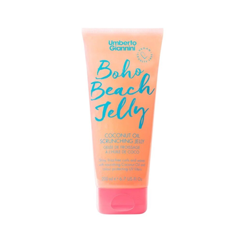 Umberto Giannini Haarpflege-Set Boho Beach Jelly, Haarstyling-Gel, Lockendefinition Medium
