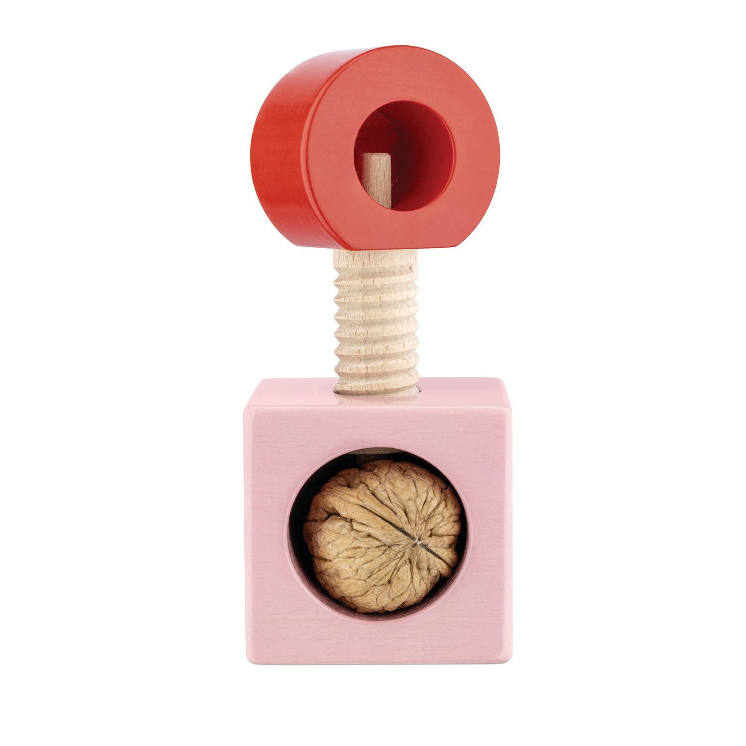 Alessi Nussknacker Sottsass Collection Rosa Rot