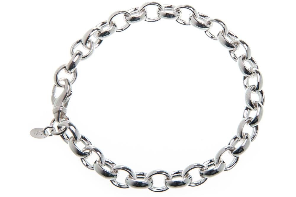 Silberarmband Erbskette Armband 8,2mm - 925 Silber, Länge wählbar von 16-25cm