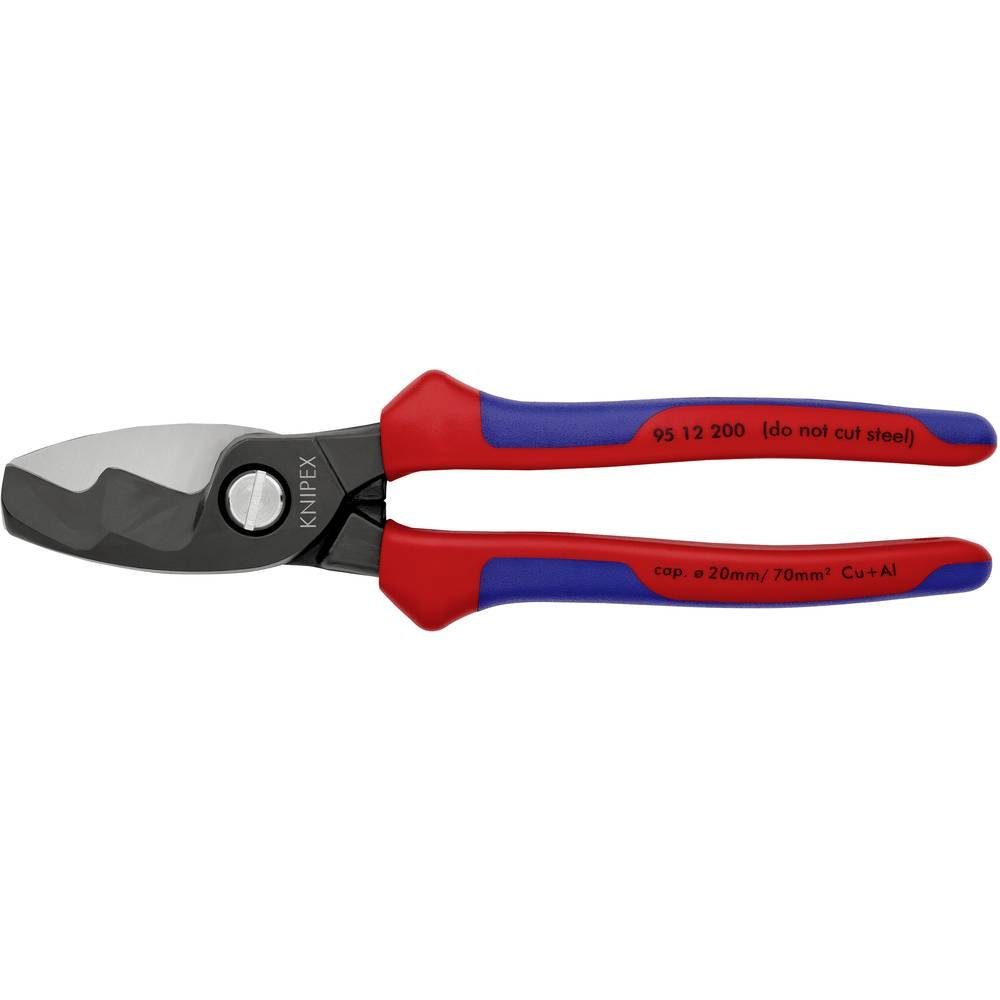 Knipex Kabelschere Kabelschere mit Doppelschneide 95 12 200