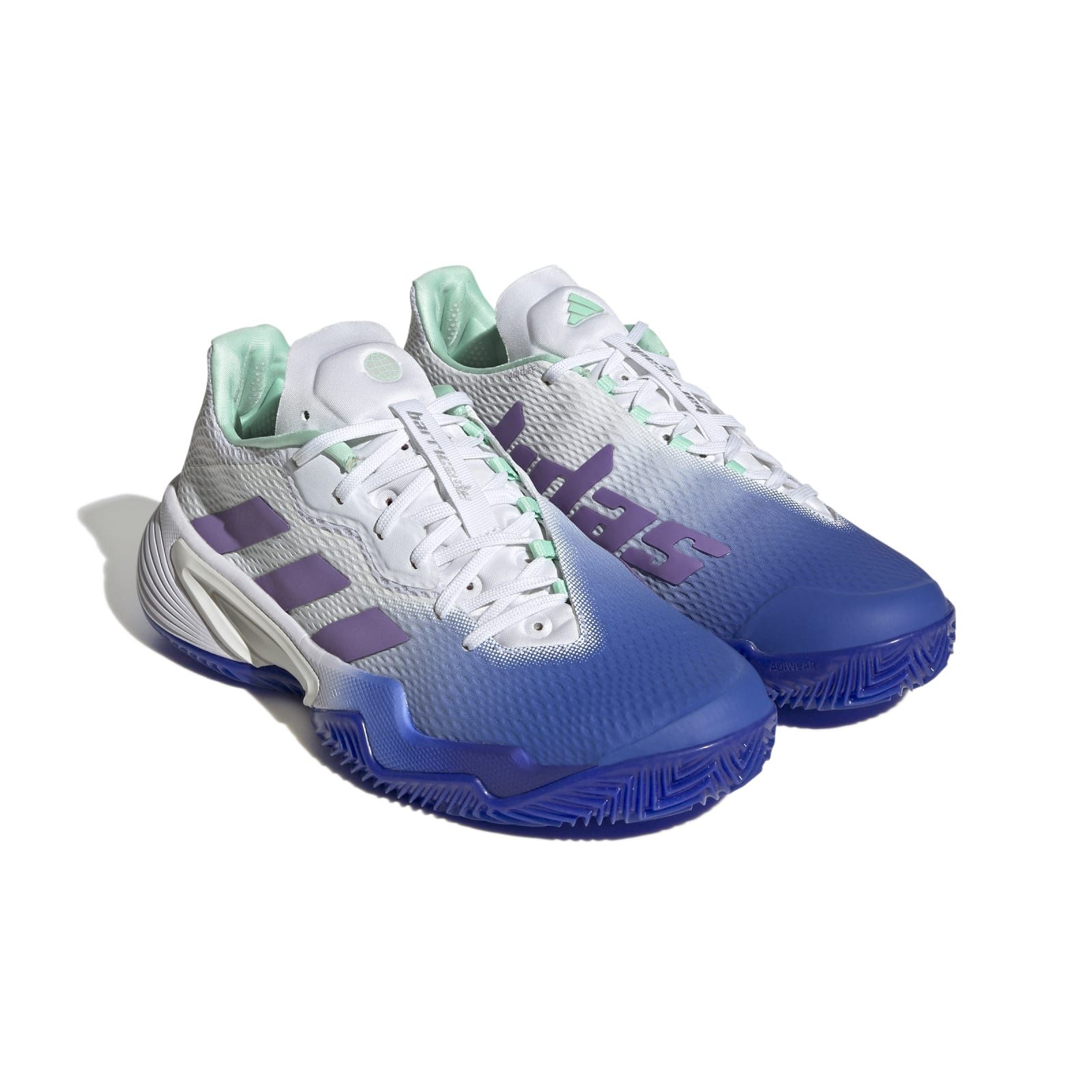 Barricade Clay/Sandplatz (Stabil) weiss/blau/violett Damen Tennisschuh