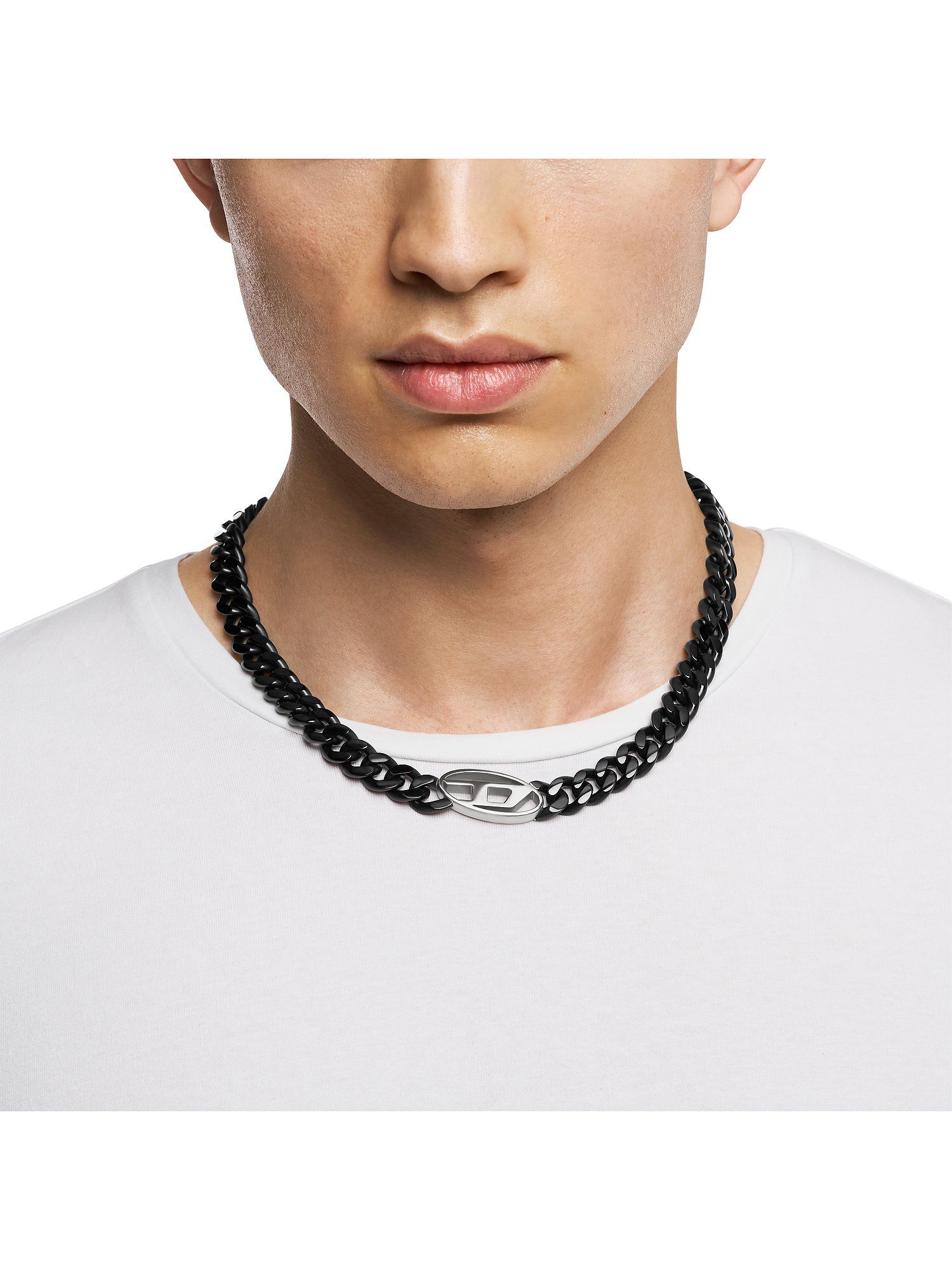 Diesel Edelstahlkette Diesel Unisex-Kett...