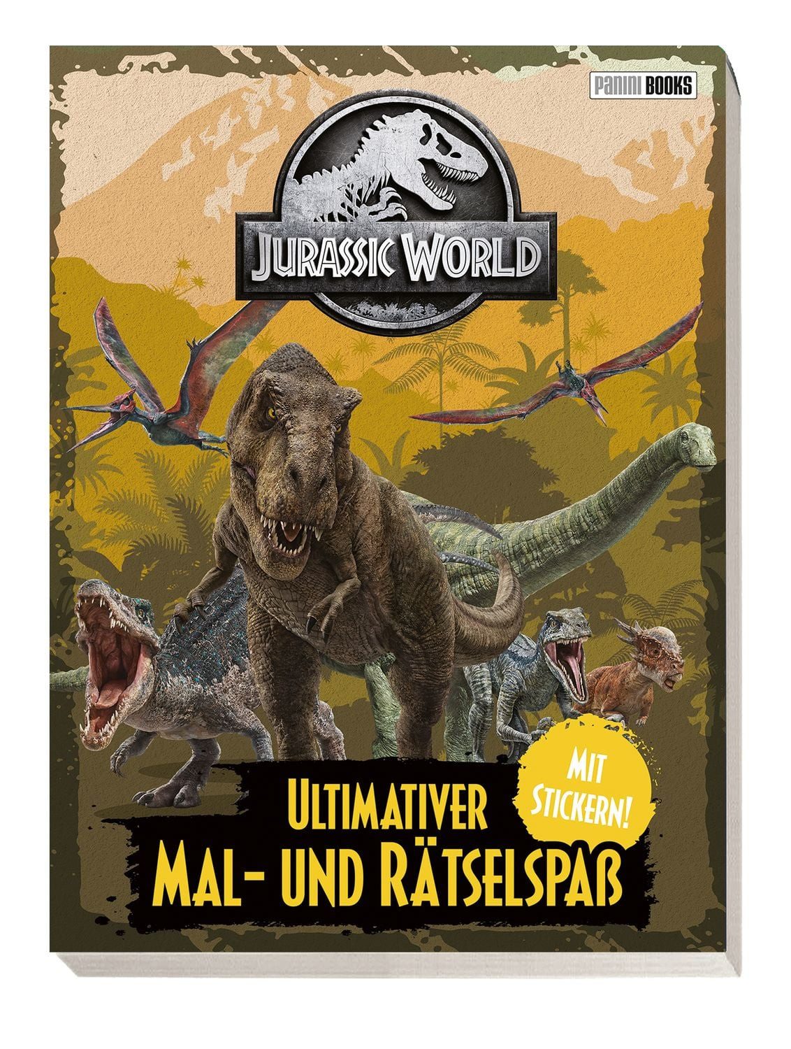 Jurassic World: Ultimativer Mal- und Rätselspaß / Panini