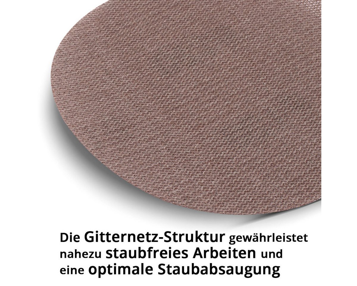Thumbnail - STAHLWERK Schleifscheibe 2 x Gitternetz Klett Schleifscheiben Set 125 mm, (Packung, 14 St., Set)