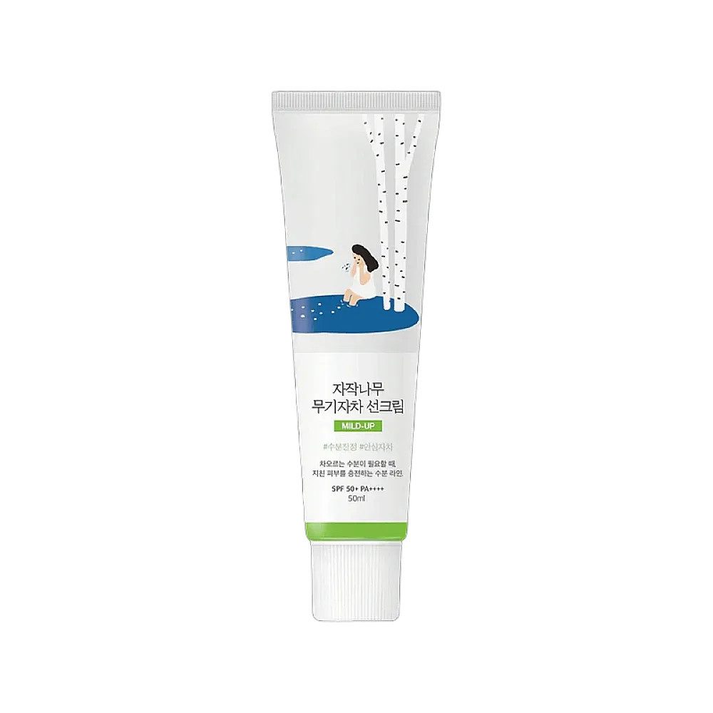 Round LAB Sonnenschutzcreme Round Lab Birch Juice Mild-up Sunscreen