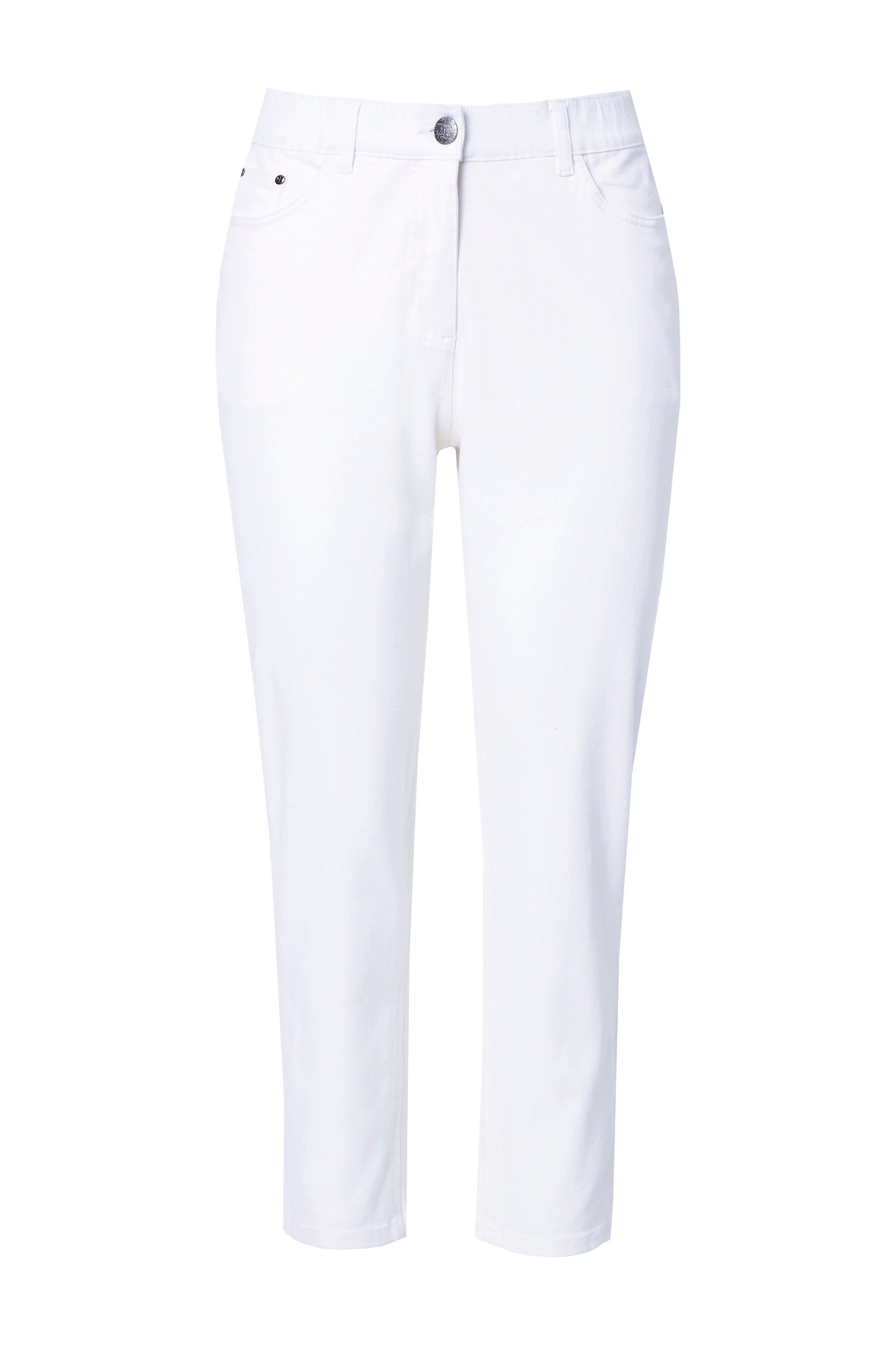 Ulla Popken Regular-fit-Jeans Mom-Jeans Stretchdenim 5-Pocket-Schnitt