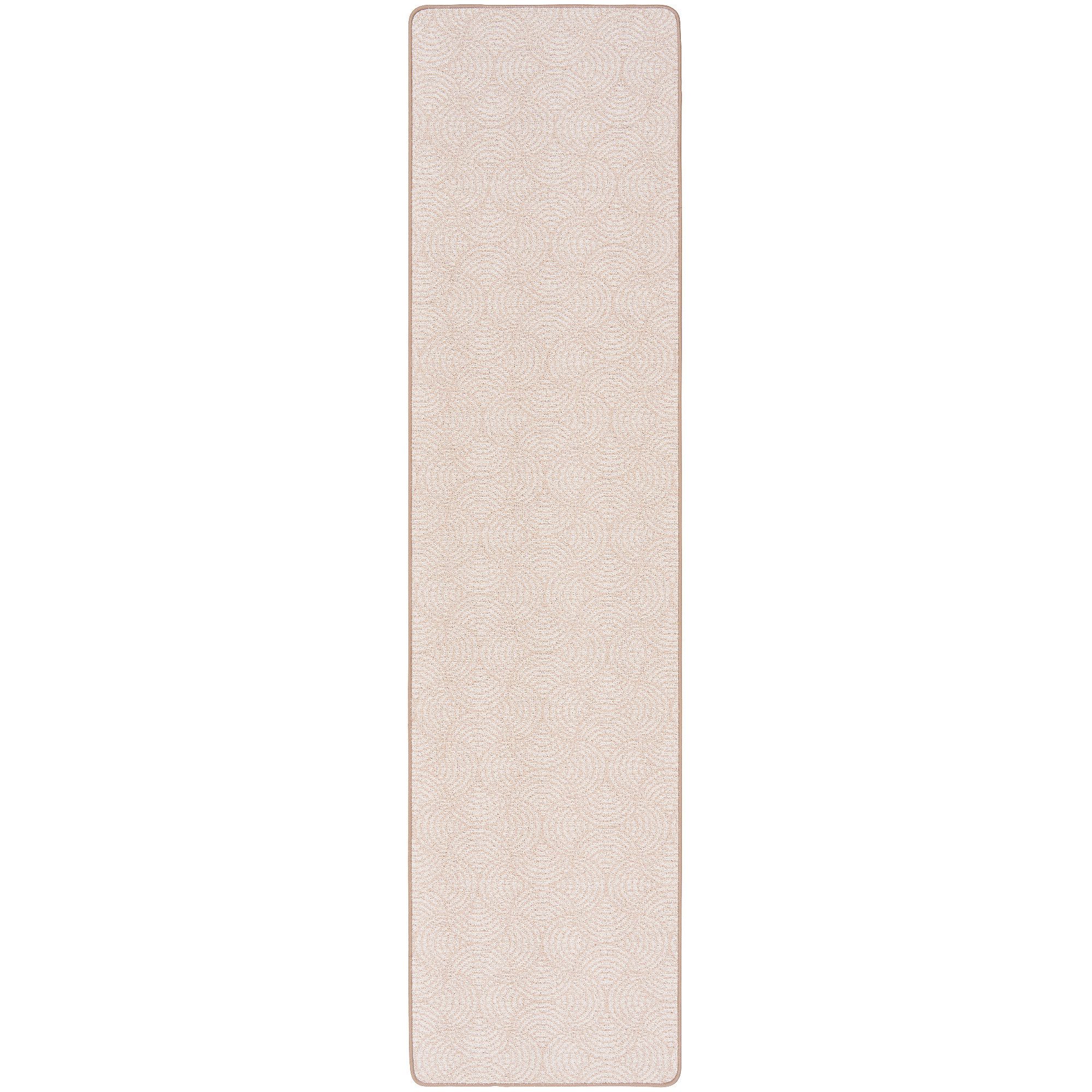Snapstyle Läufer Läufer Feinschlinge Designer Teppich Circle, Rechteckig, Höhe: 6 mm