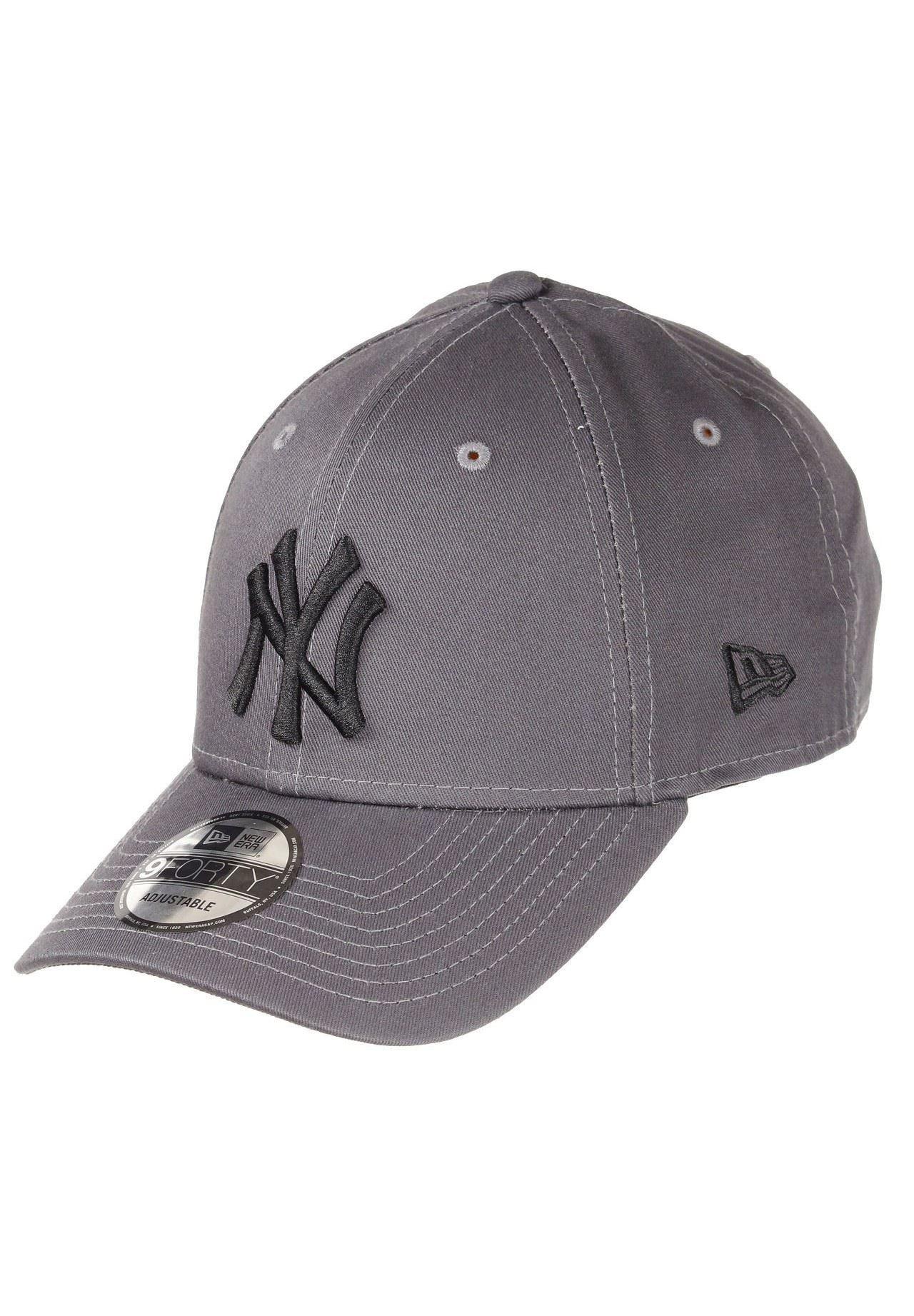 Baseball Cap New York Yankees Grey Injection 9Forty Adjustable Cap New Era