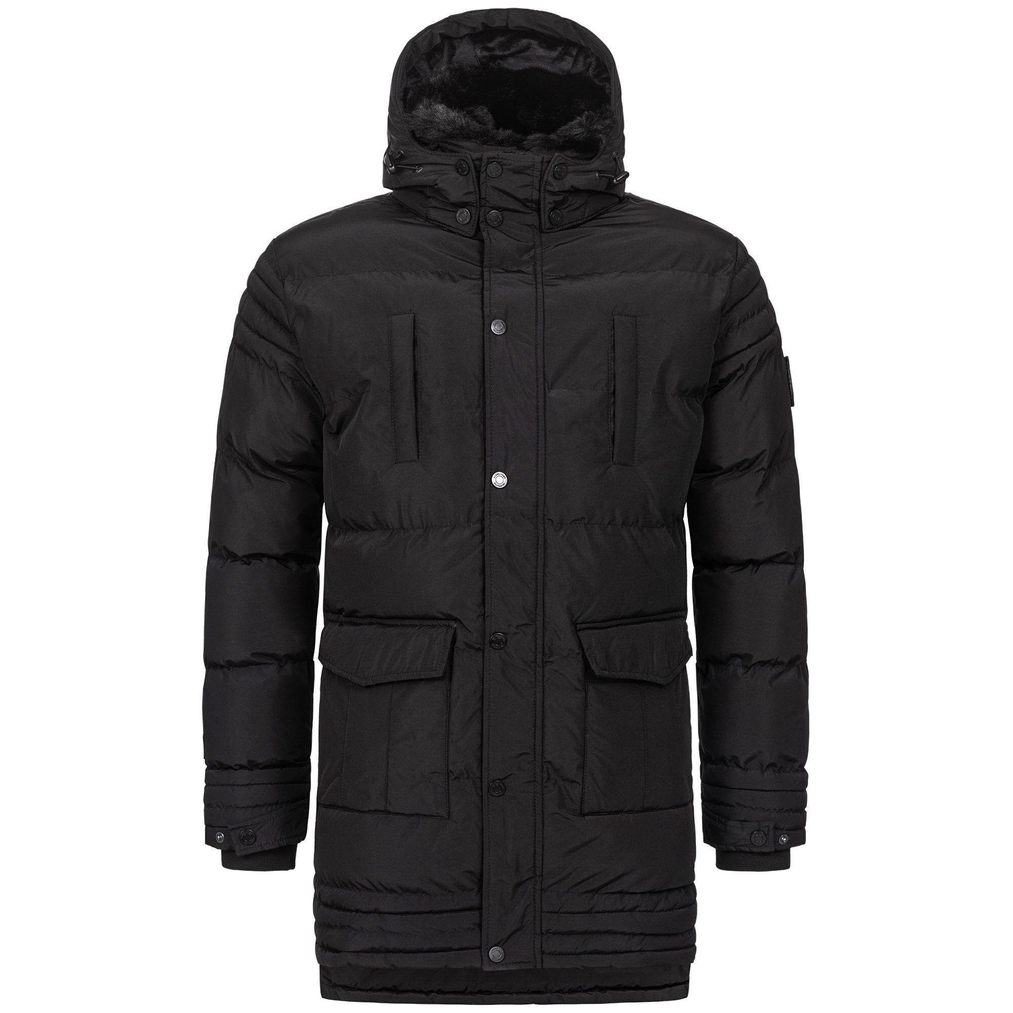 Alessandro Salvarini Winterjacke ASVenico mit Teddyfelleinsatz
