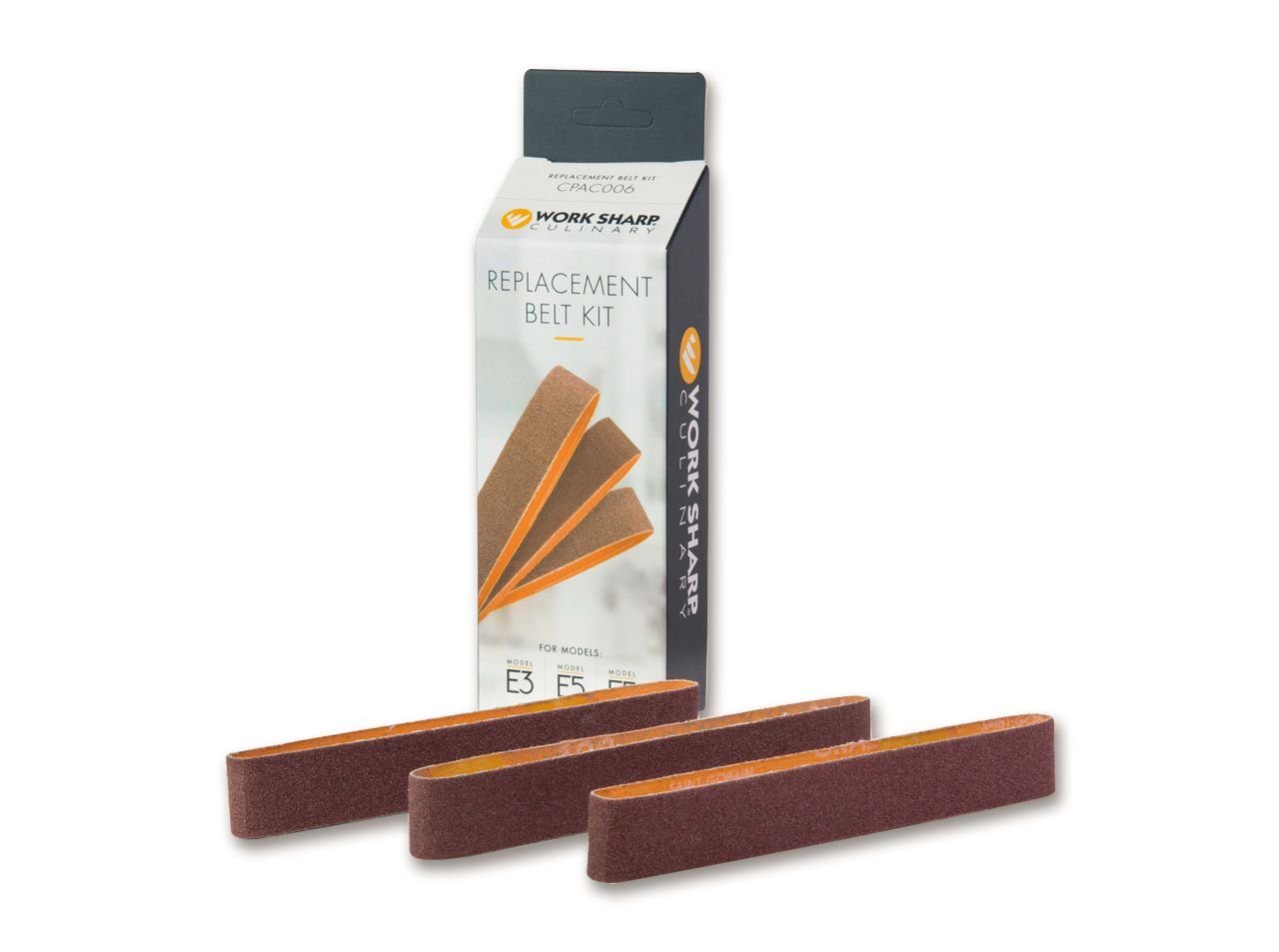 Taschenmesser Culinary Replacement Belt Kit Ersatzschleifband für Worksharp E3 + E5