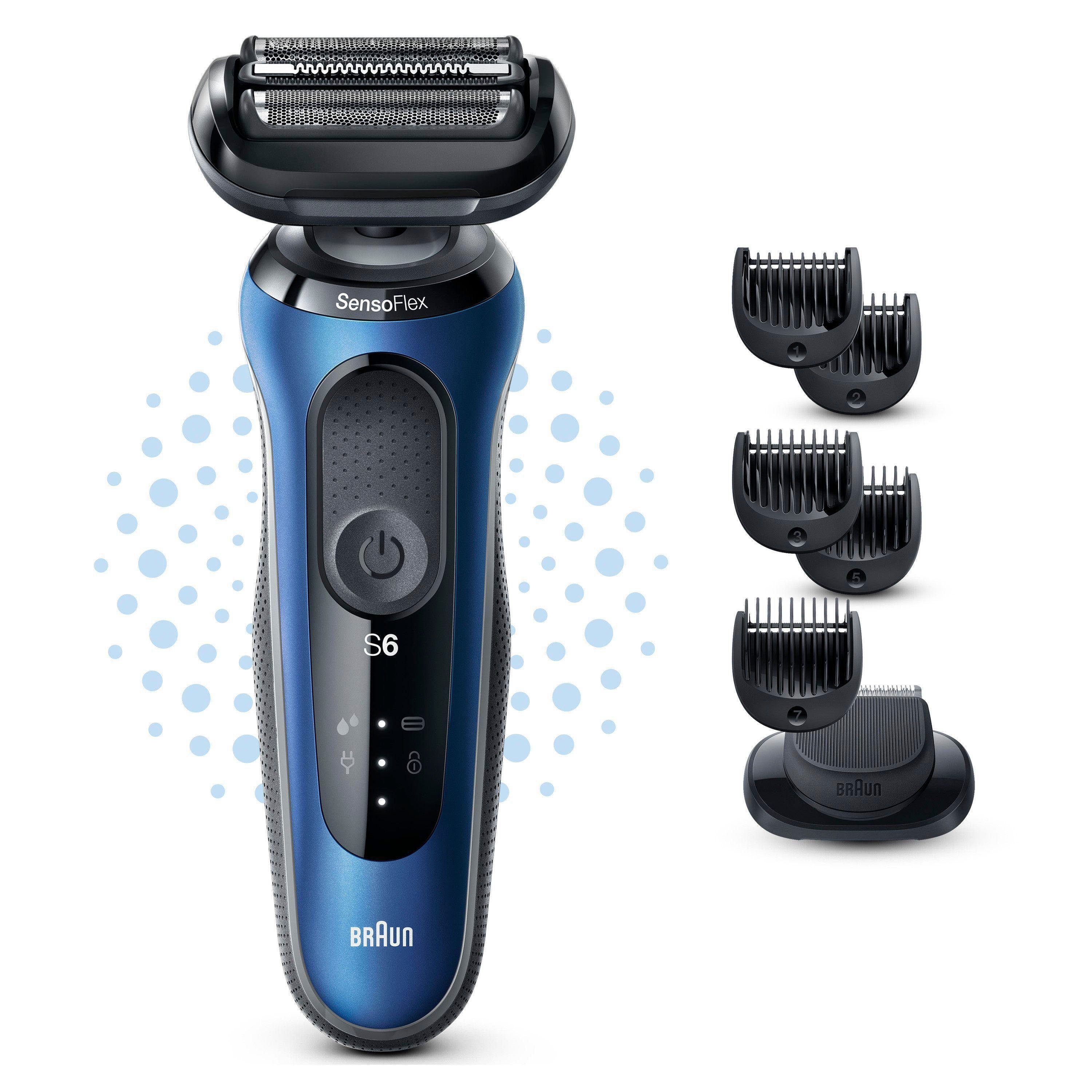 Braun Elektrorasierer Series 6 61-B1500s, Aufsätze: 1, EasyClick-Barttrimmer-Aufsatz, Wet&Dry