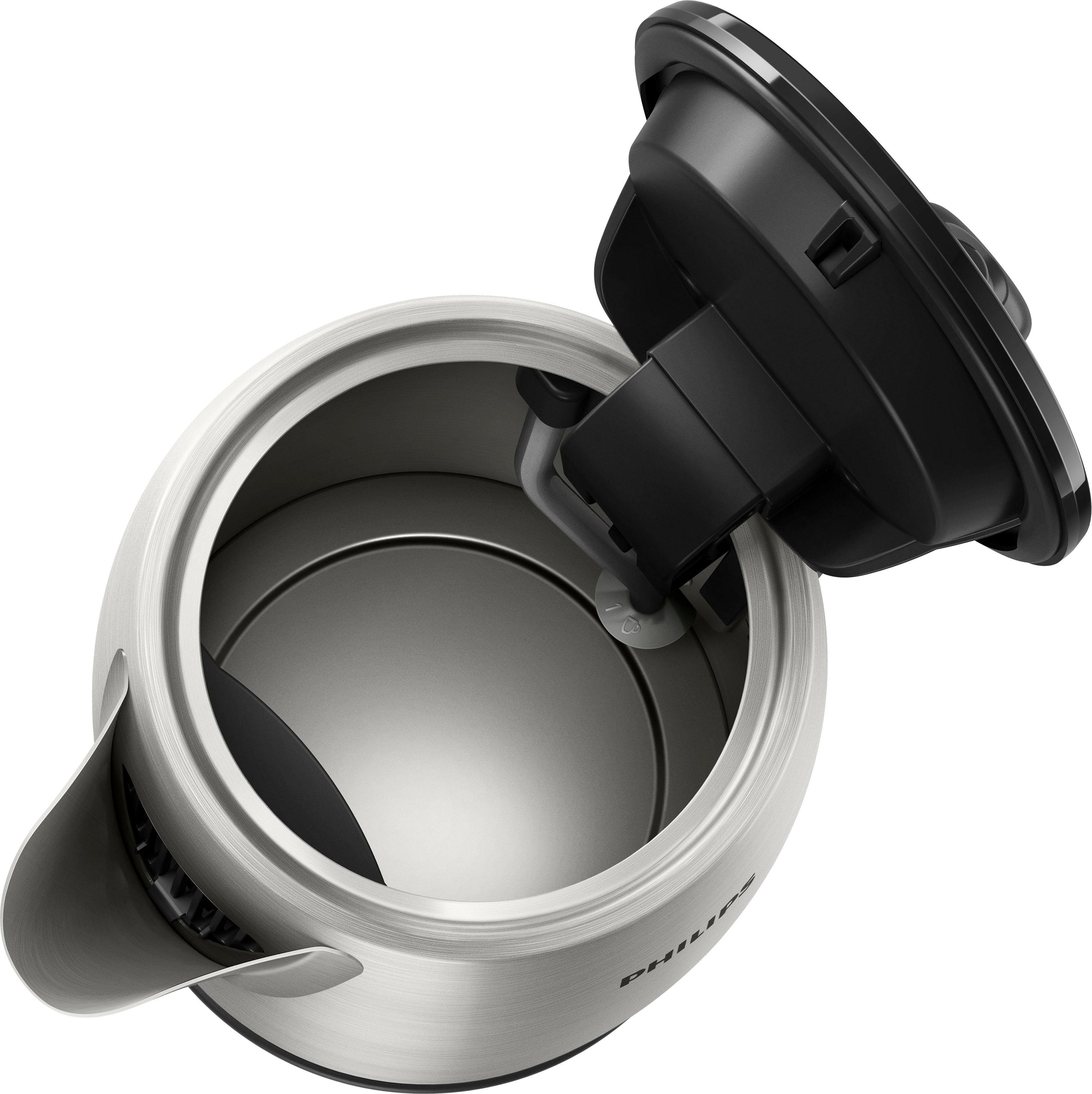 Philips Wasserkocher HD9350/90 Daily Collection, 1,7 l, 2200 W, Trockengehschutz, Silber – Bild 4 von 5