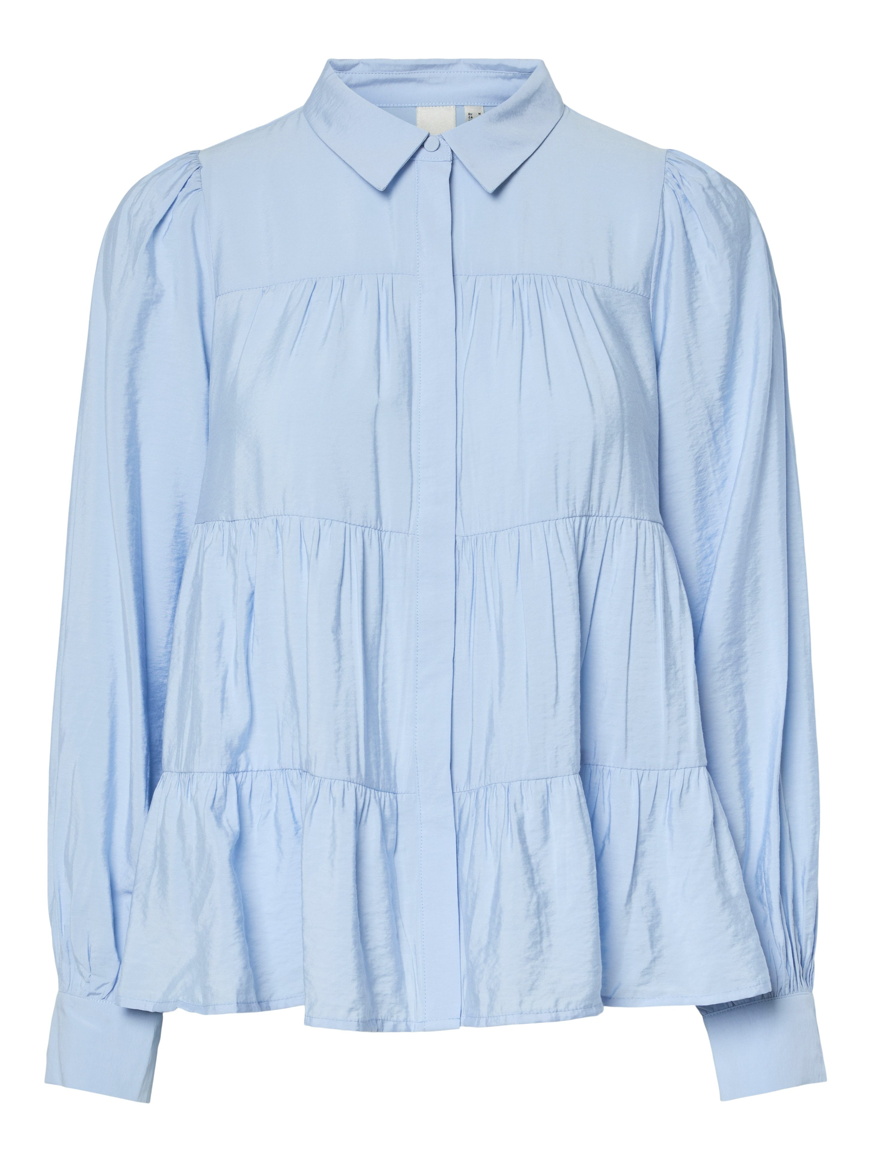 Y.A.S Langarmbluse YASPALA LS SHIRT S. NOOS