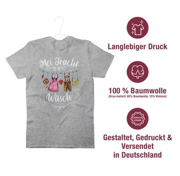 Shirtracer T-Shirt Mei Tracht is in da Wäsch Mode für Oktoberfest Herren