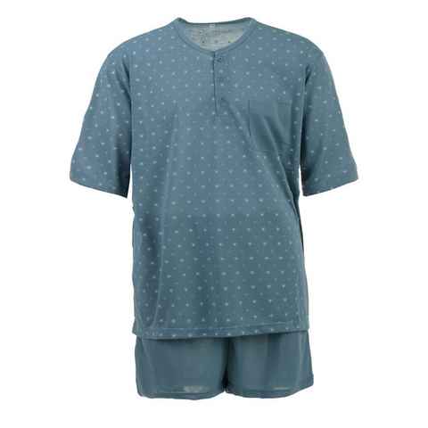 Lucky Schlafanzug Pyjama Set Shorty - Sonne