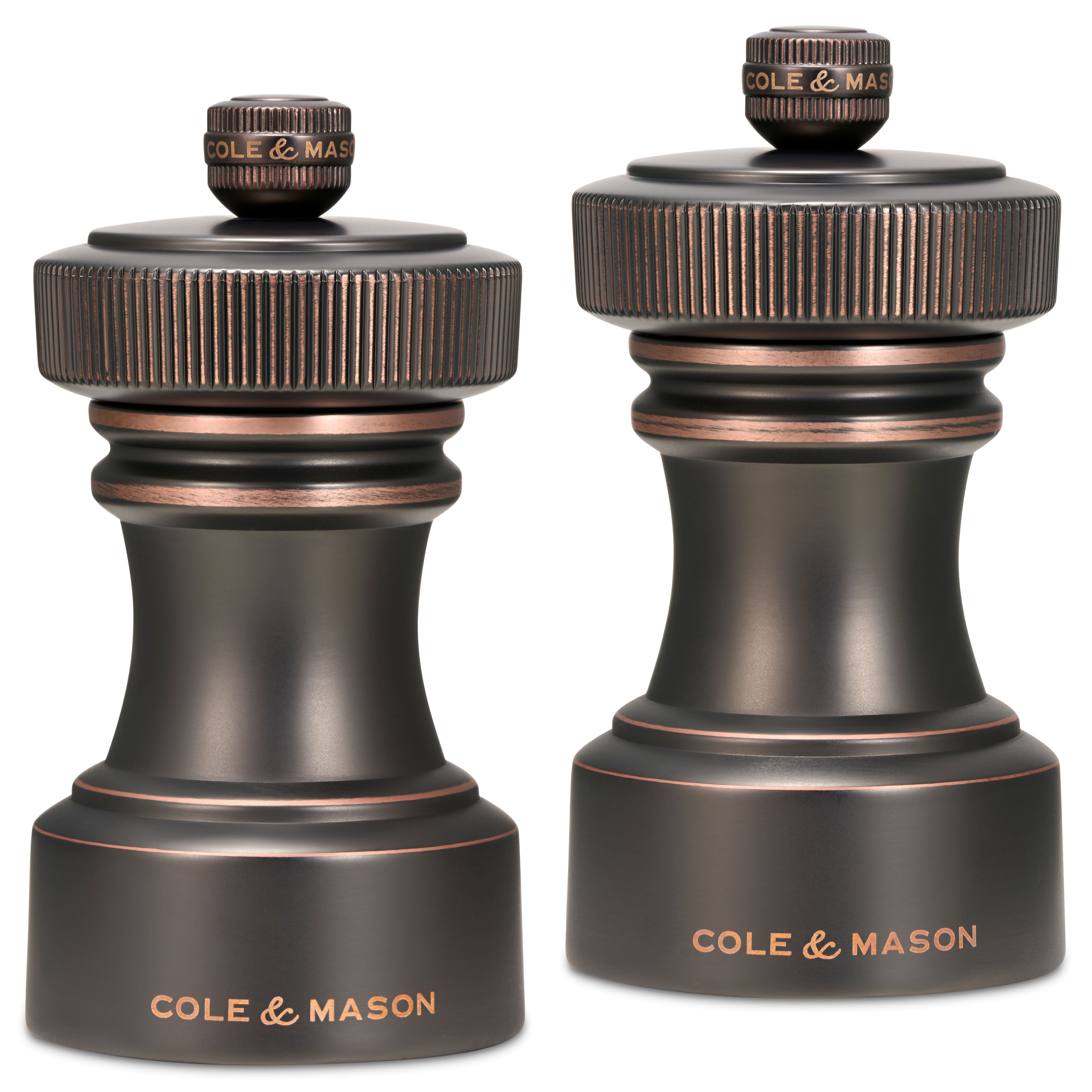 Cole & Mason Salz-/Pfeffermühle Hoxton, Geschenkset, 10,4 cm