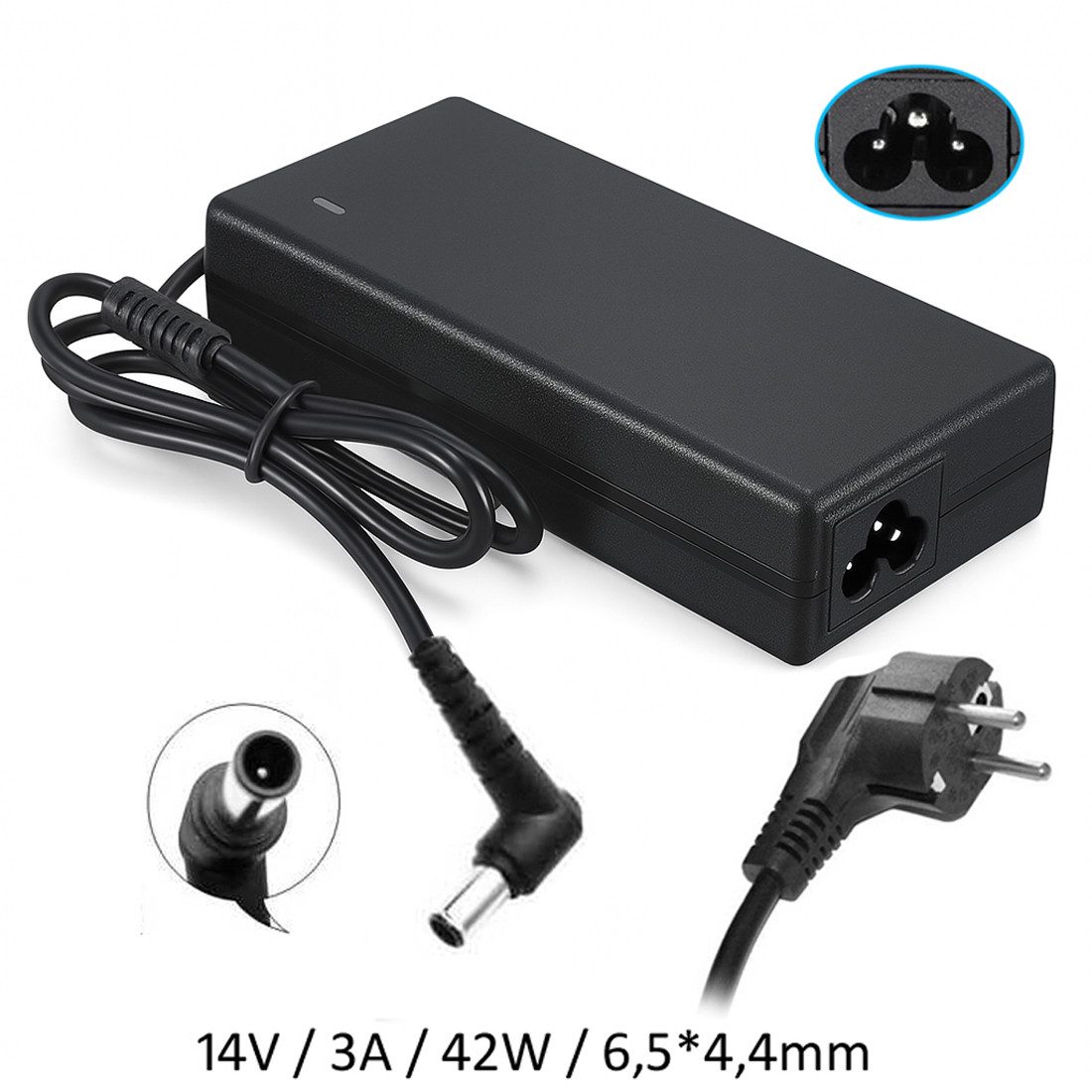 G26C Netzteil DC 14V 3A 42W Stromkabel Ladegerät für Samsung 6.5x4.4mm Notebook-Netzteil