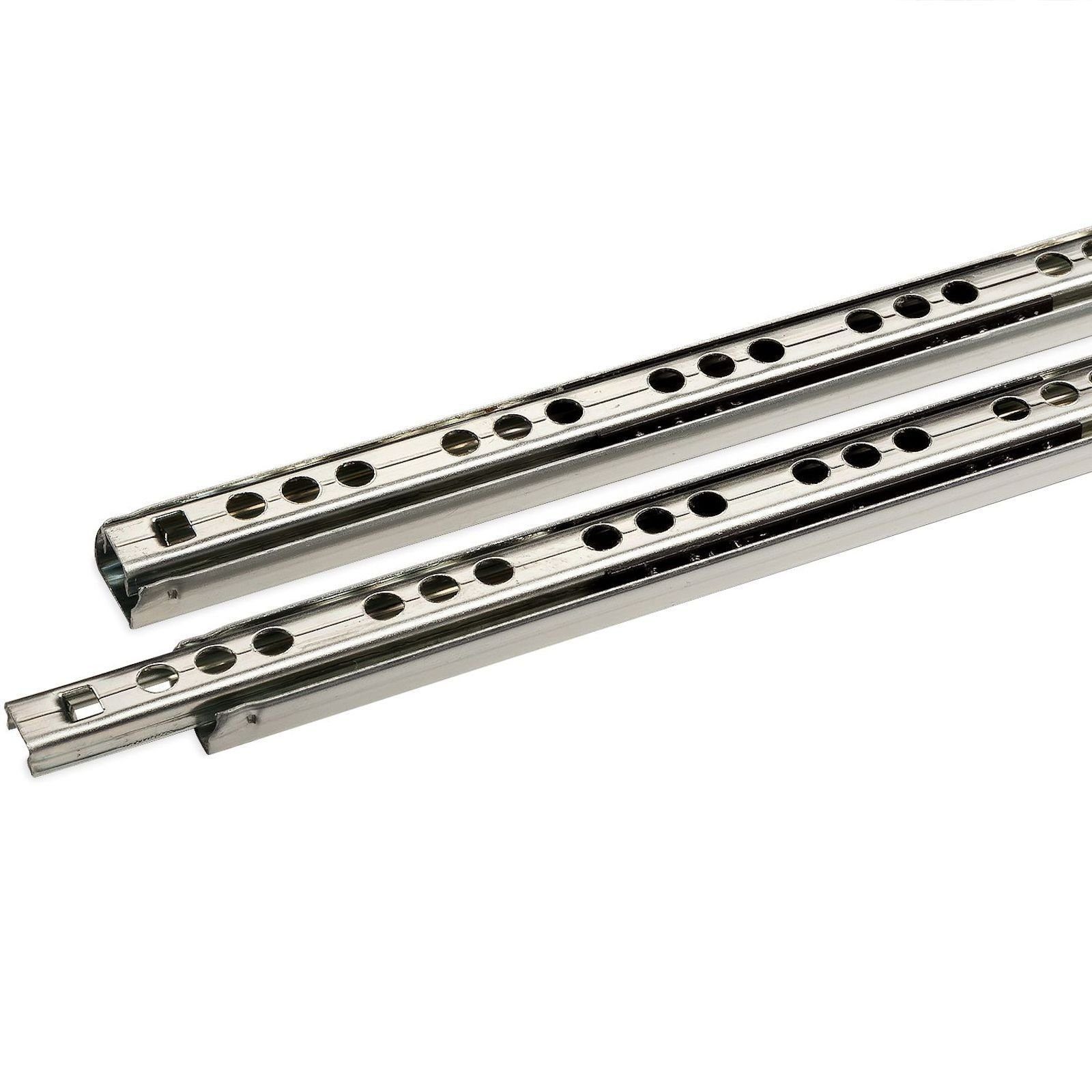 SO-TECH® Auszug Höhe 17 mm / Довжина 342 mm (2 St), Schubladenschienen Teilauszug Rollenführung Kugelführung
