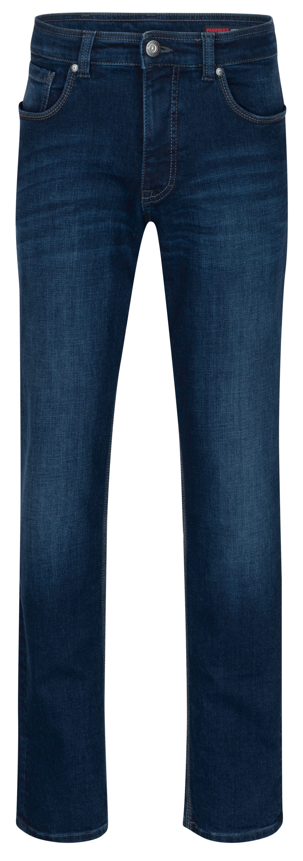 5-Pocket-Jeans PADDOCKS PIPE blue deep stone used moustache 80151 6934.4551 - MOTION&