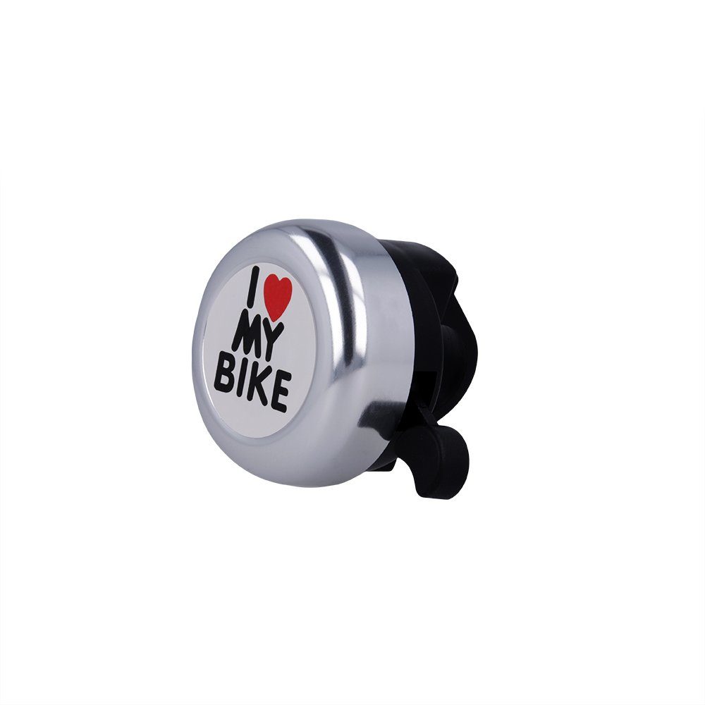 Forever Fahrradklingel Fahrradklingel " I Love My Bike " Lenkrad Fahrradglocke