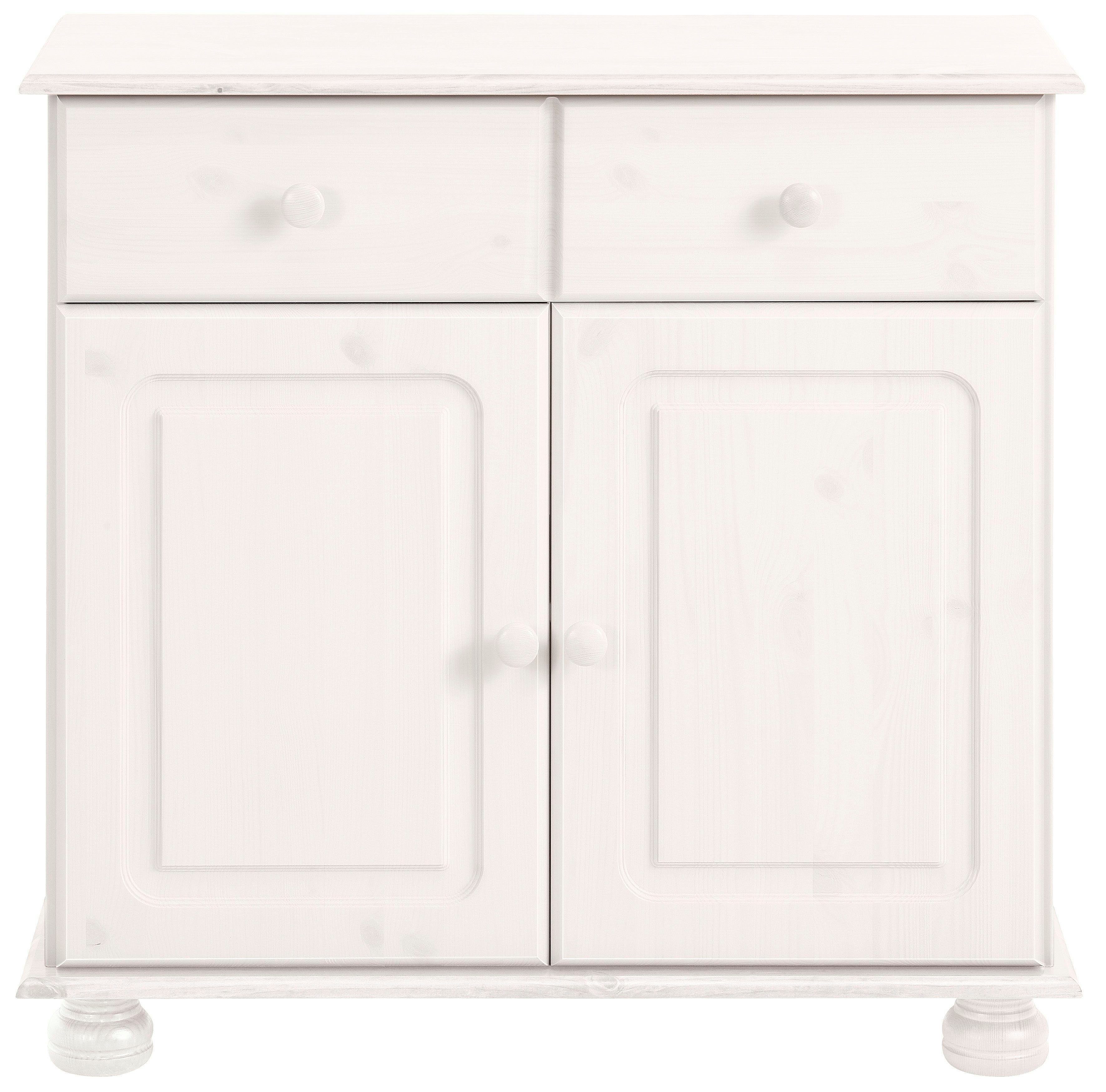 OTTO home Sideboard Mette, Kommode mit gefrästen, kugelförmigen Füßen, Brei günstig online kaufen