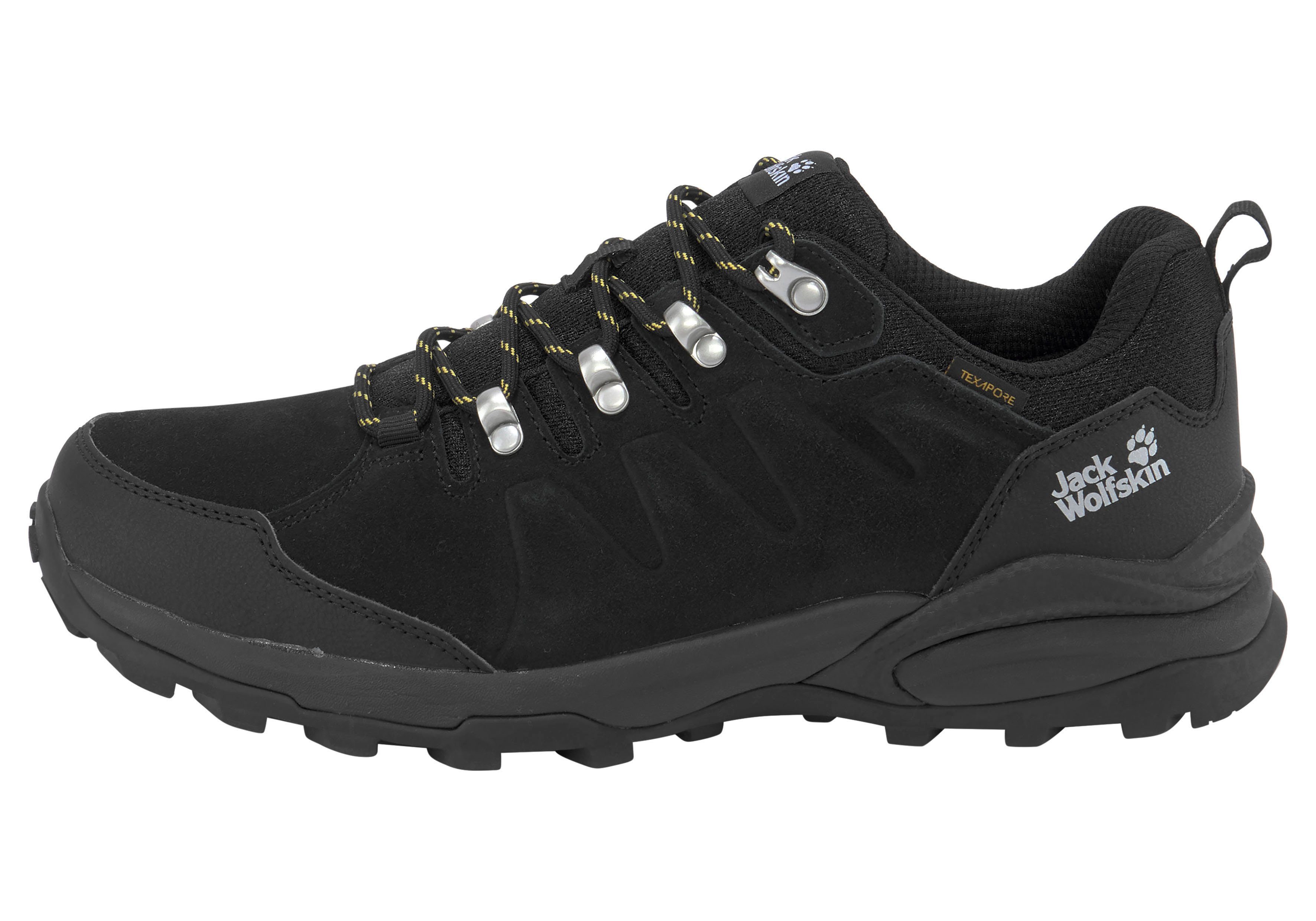 Jack Wolfskin REFUGIO TEXAPORE LOW M Wanderschuh wasserdicht, Trekkingschuh günstig online kaufen
