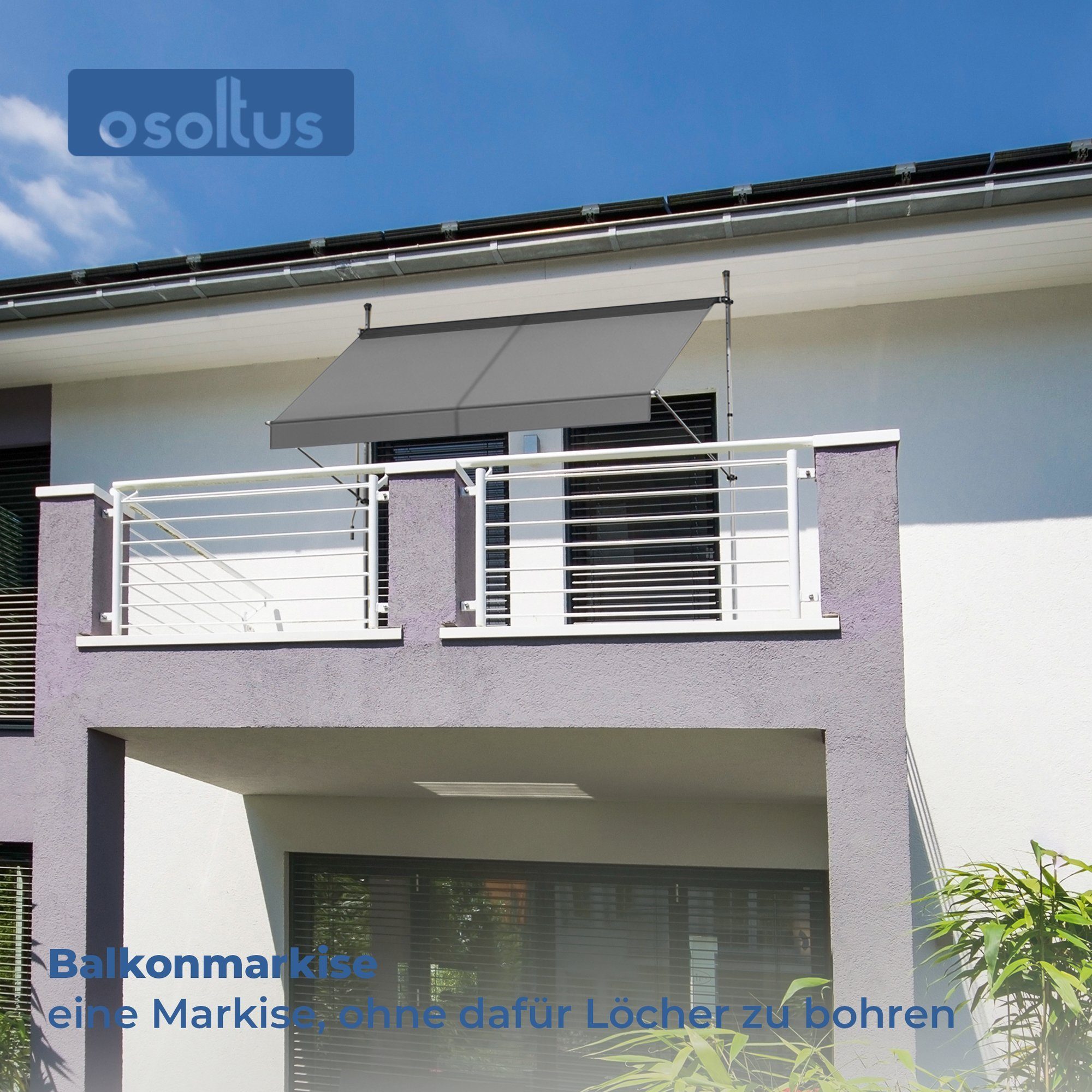 osoltus Sonnenschirm osoltus Balkon Klemmmarkise 250 günstig online kaufen