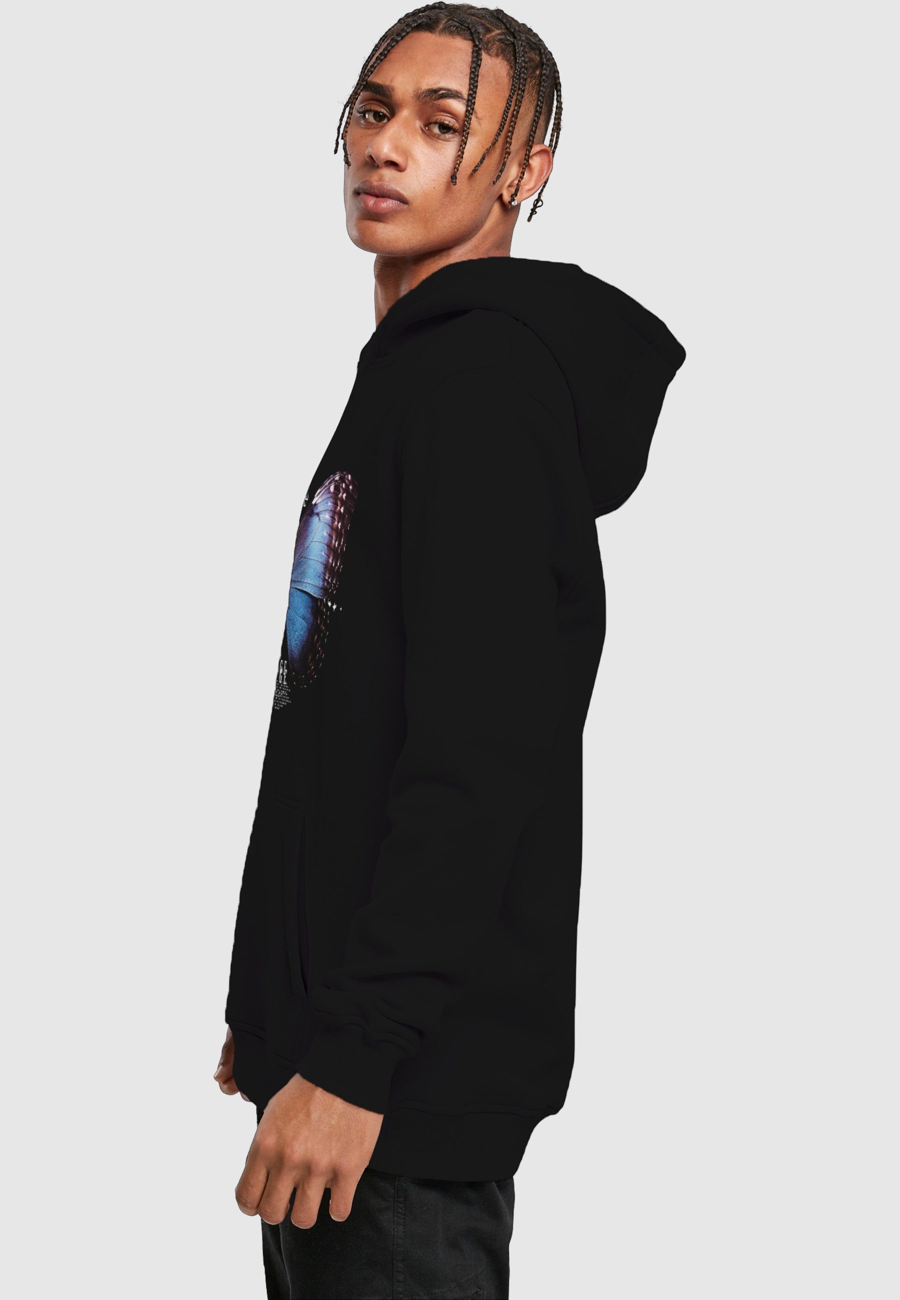 MisterTee Kapuzenpullover MisterTee Herren Become The Change Butterfly Hoody (1-tlg)