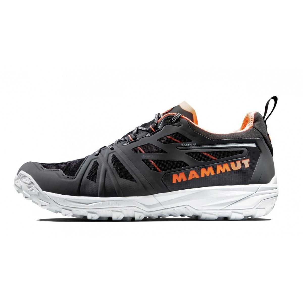 Mammut Saentis Low GTX (wasserdicht) schwarz/orange Herren Laufschuh günstig online kaufen