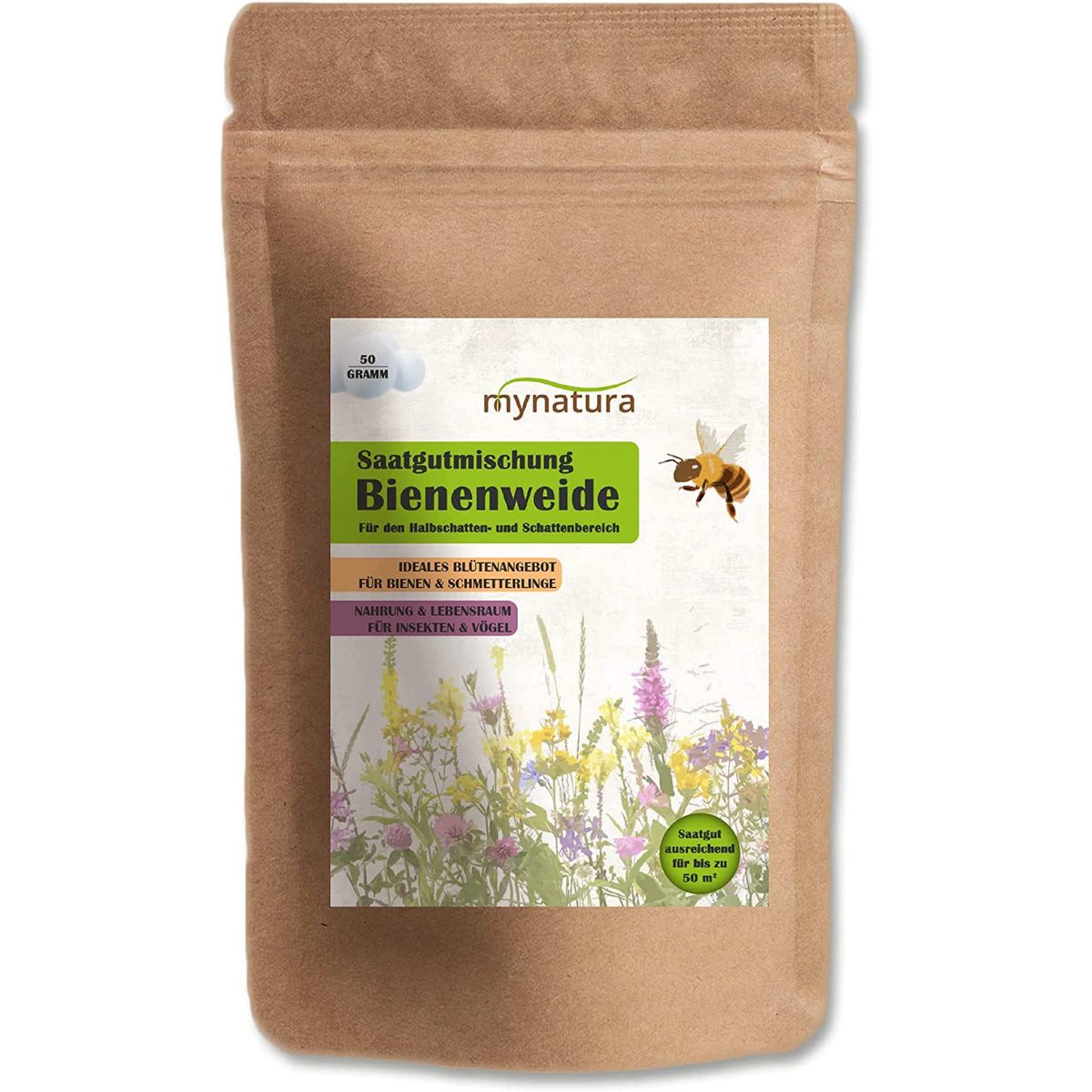 Mynatura Mynatura Bienenweide Halbschatten & Schattenbereic Beutel, 1 er 50 g